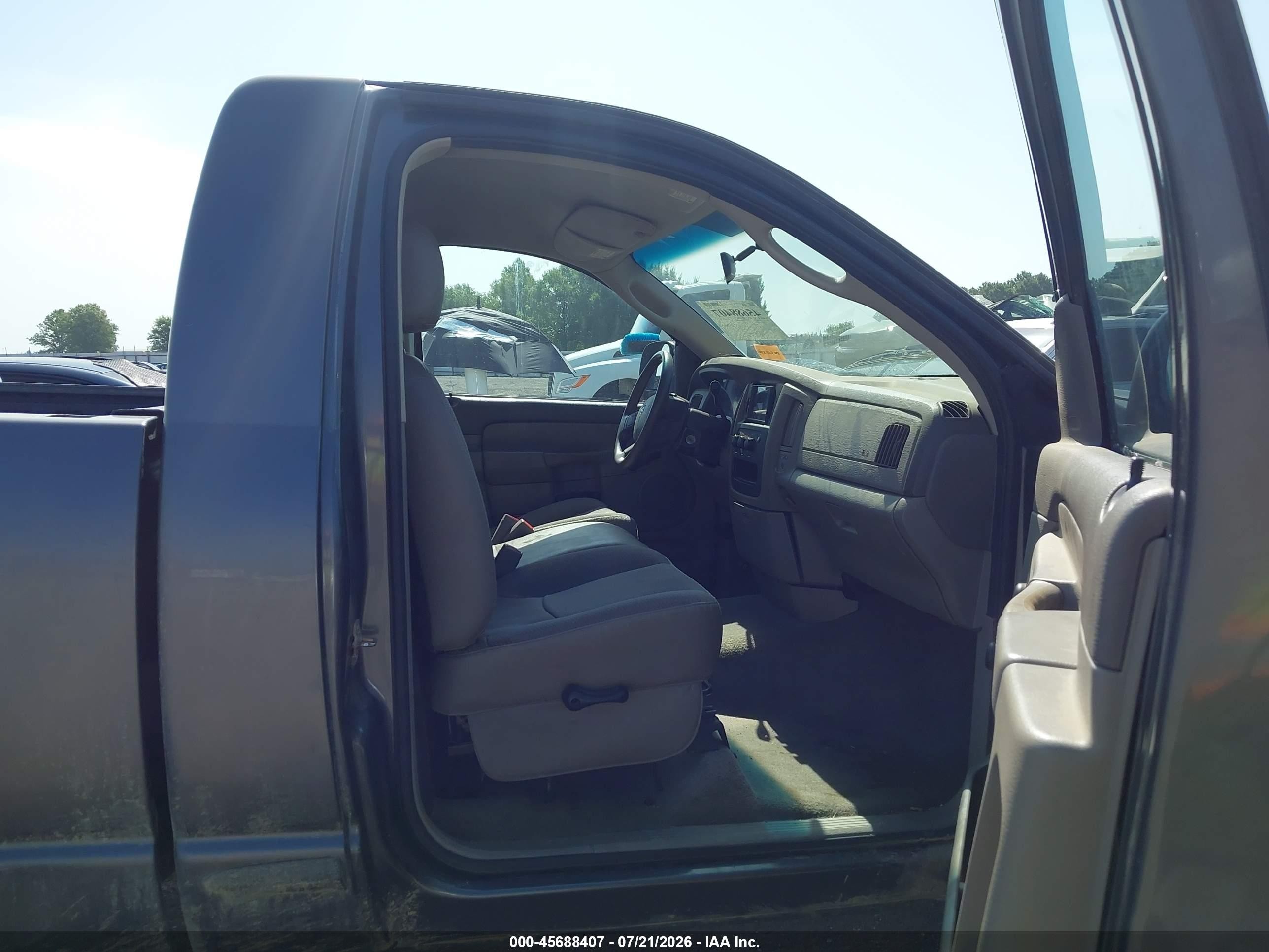 2004 Dodge Ram 1500 St Gray vin: 1D7HA16K14J275882