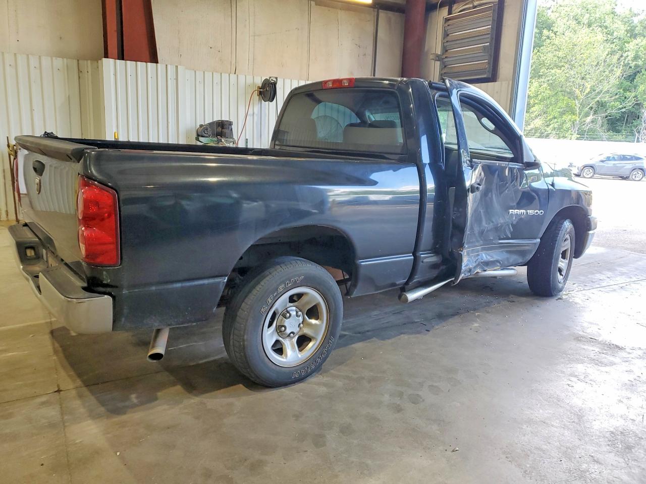 2007 Dodge Ram 1500 St Black vin: 1D7HA16K17J593926