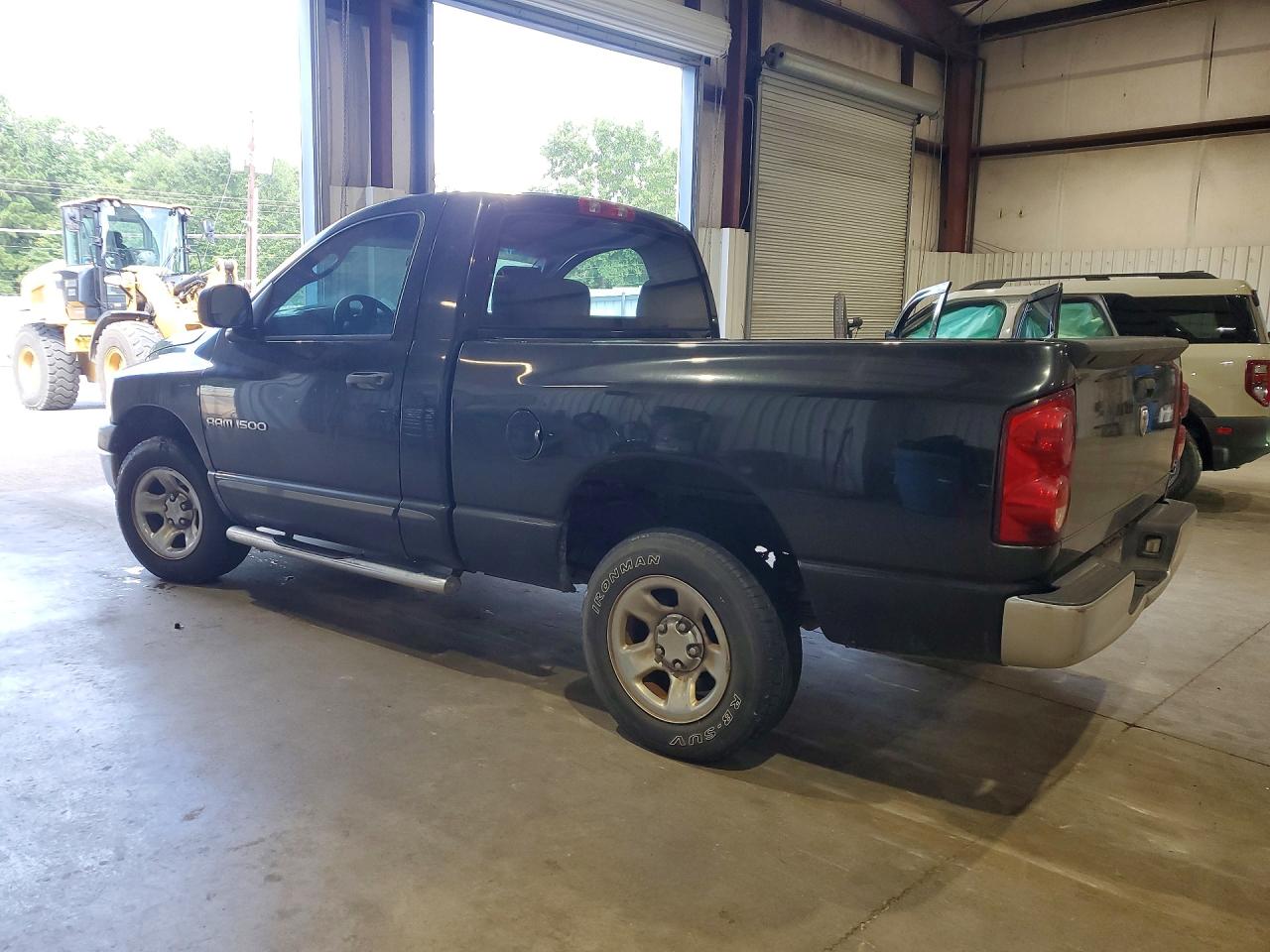 2007 Dodge Ram 1500 St Black vin: 1D7HA16K17J593926