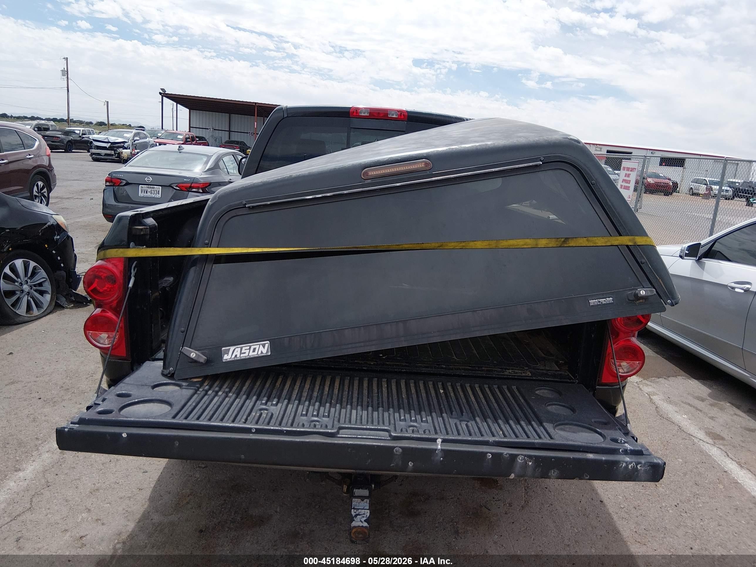 2007 Dodge Ram 1500 St Черный vin: 1D7HA16K17J642297