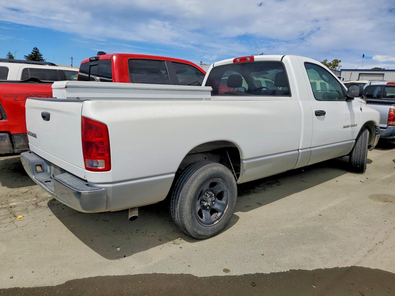 2003 Dodge Ram 1500 St White vin: 1D7HA16K23J512216