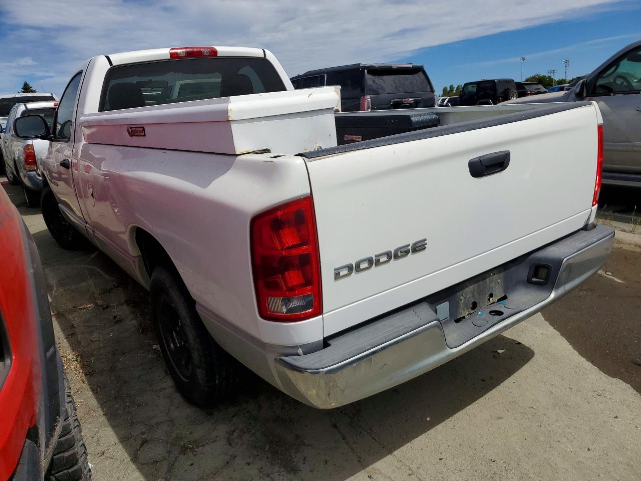 2003 Dodge Ram 1500 St White vin: 1D7HA16K23J512216