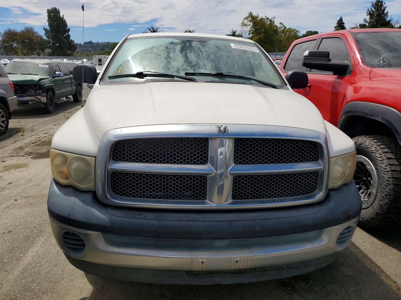 2003 Dodge Ram 1500 St White vin: 1D7HA16K23J512216