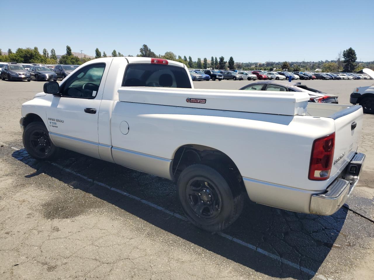 2003 Dodge Ram 1500 St White vin: 1D7HA16K23J512216 Damage: Left Bed Side, Multiple Scratches Heavy, 3