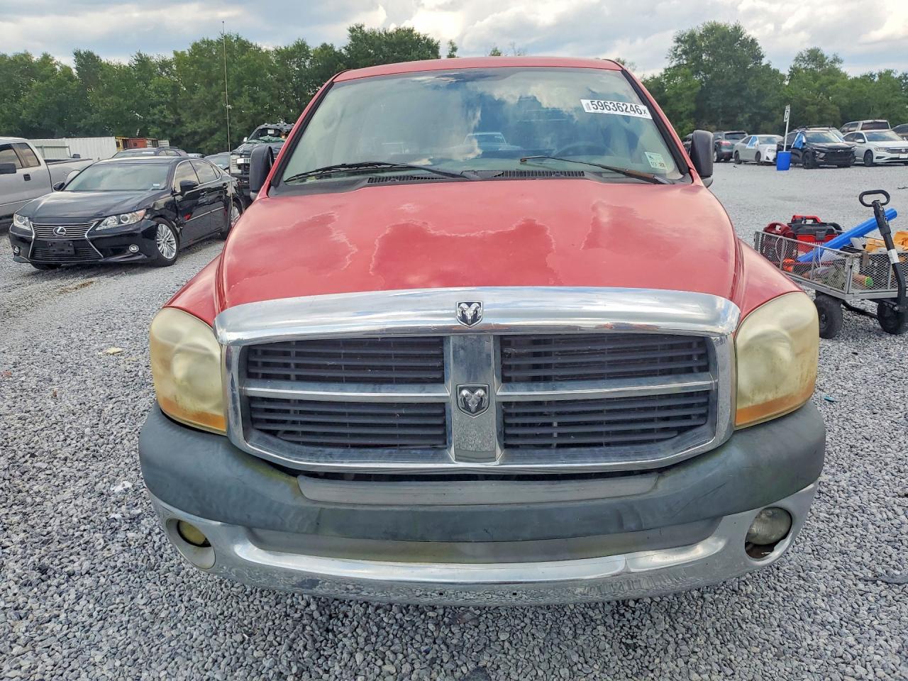 2006 Dodge Ram 1500 St Red vin: 1D7HA16K26J229271