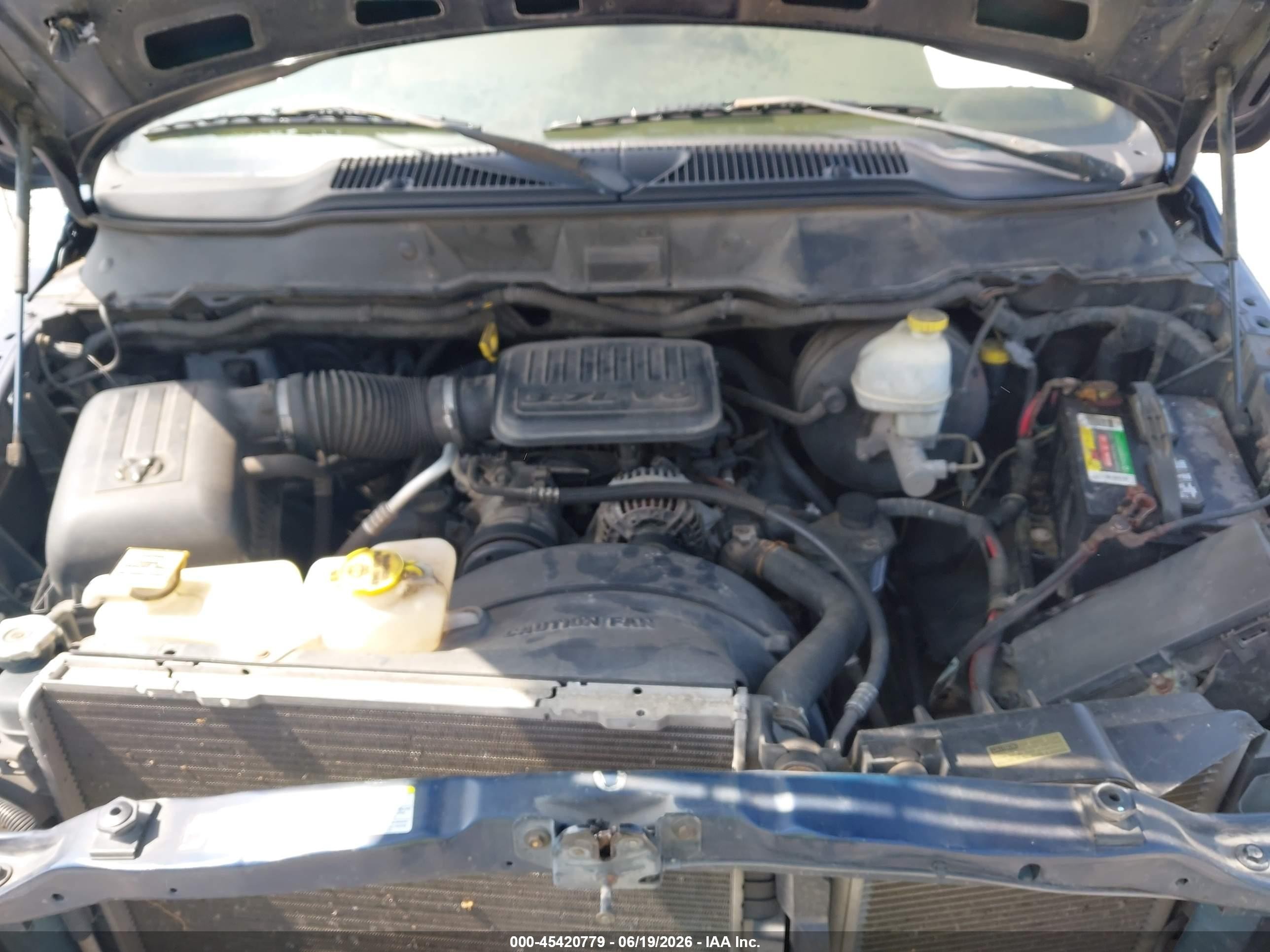 2007 Dodge Ram 1500 St Blue vin: 1D7HA16K27J639666