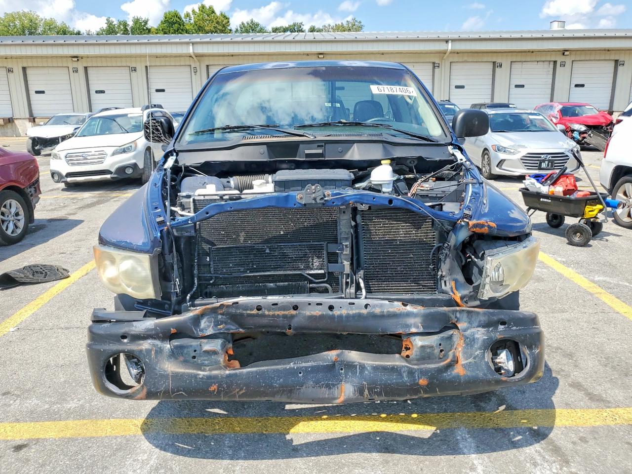 2005 Dodge Ram 1500 St Blue vin: 1D7HA16K35J556454