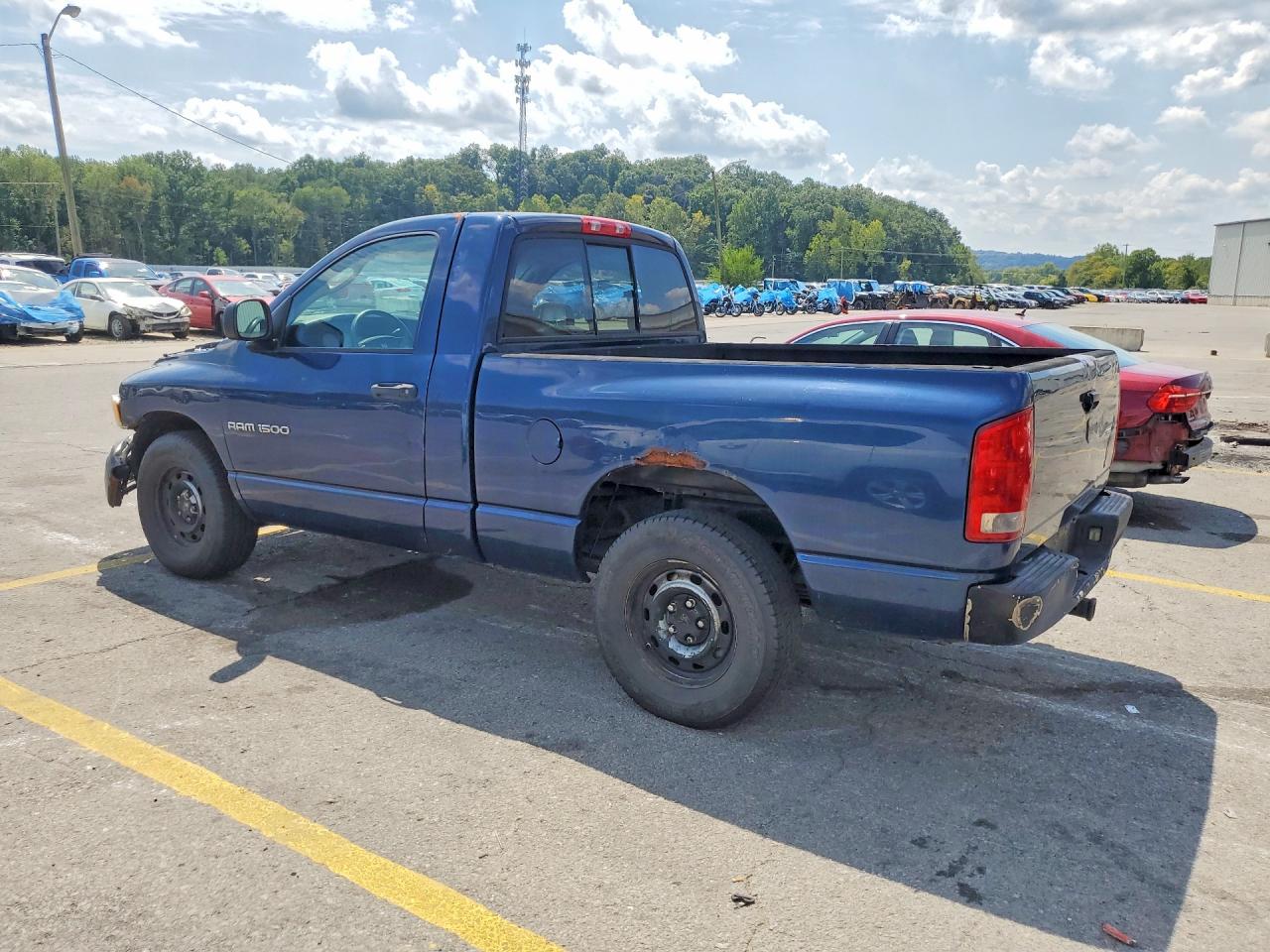 2005 Dodge Ram 1500 St Blue vin: 1D7HA16K35J556454