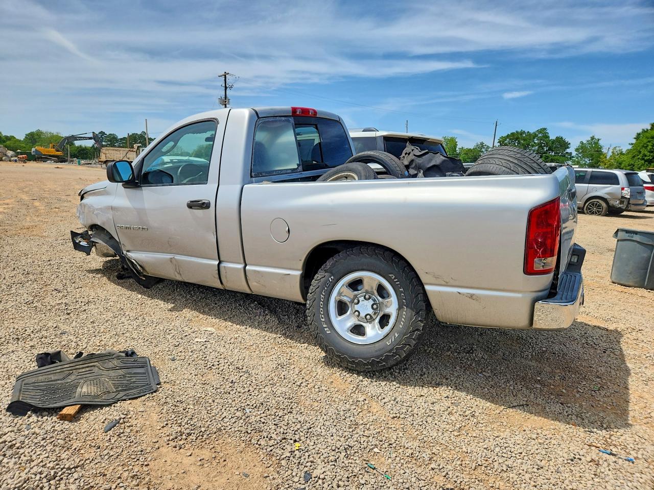 2005 Dodge Ram 1500 St Silver vin: 1D7HA16K35J629029