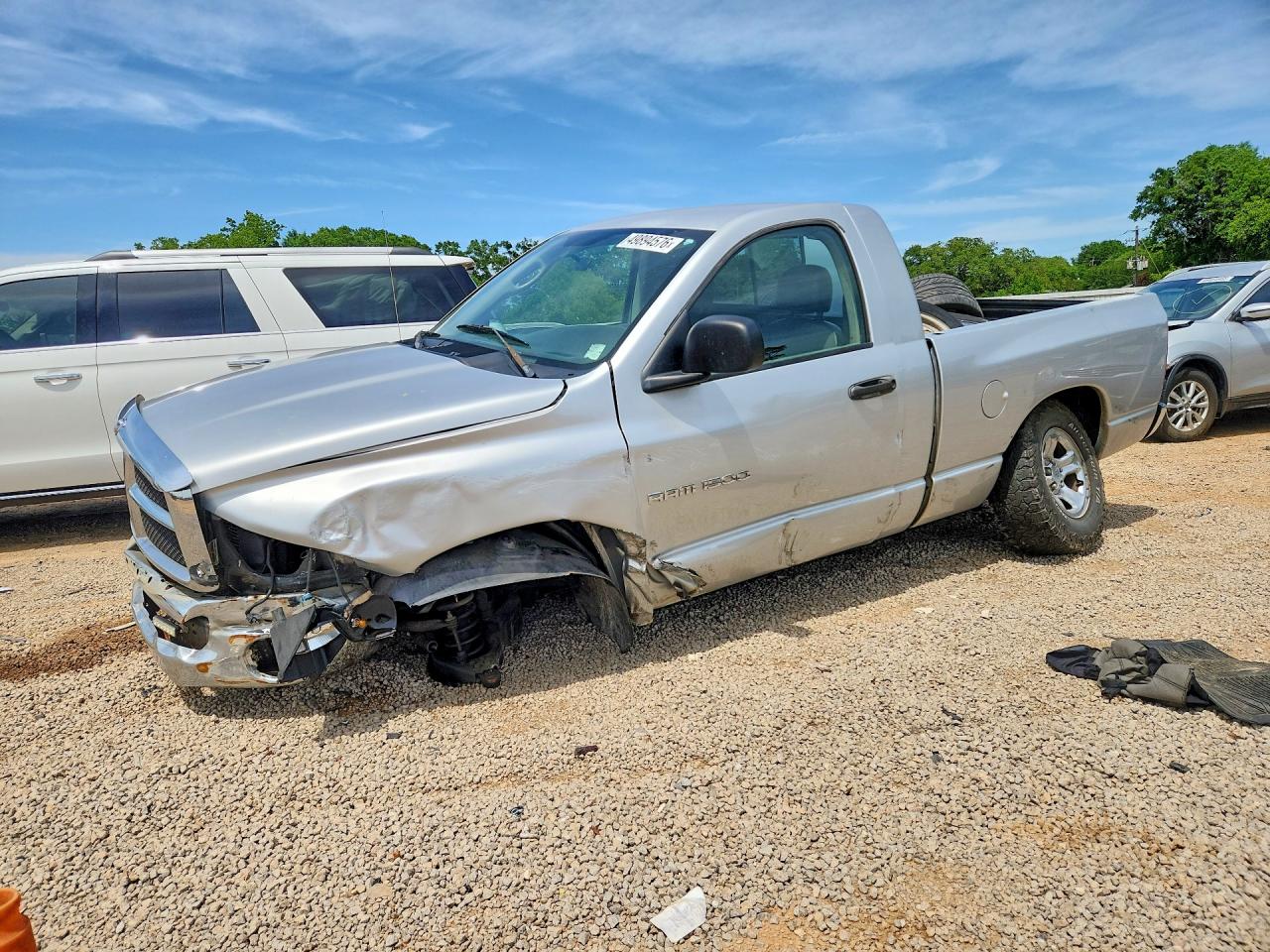 2005 Dodge Ram 1500 St Silver vin: 1D7HA16K35J629029
