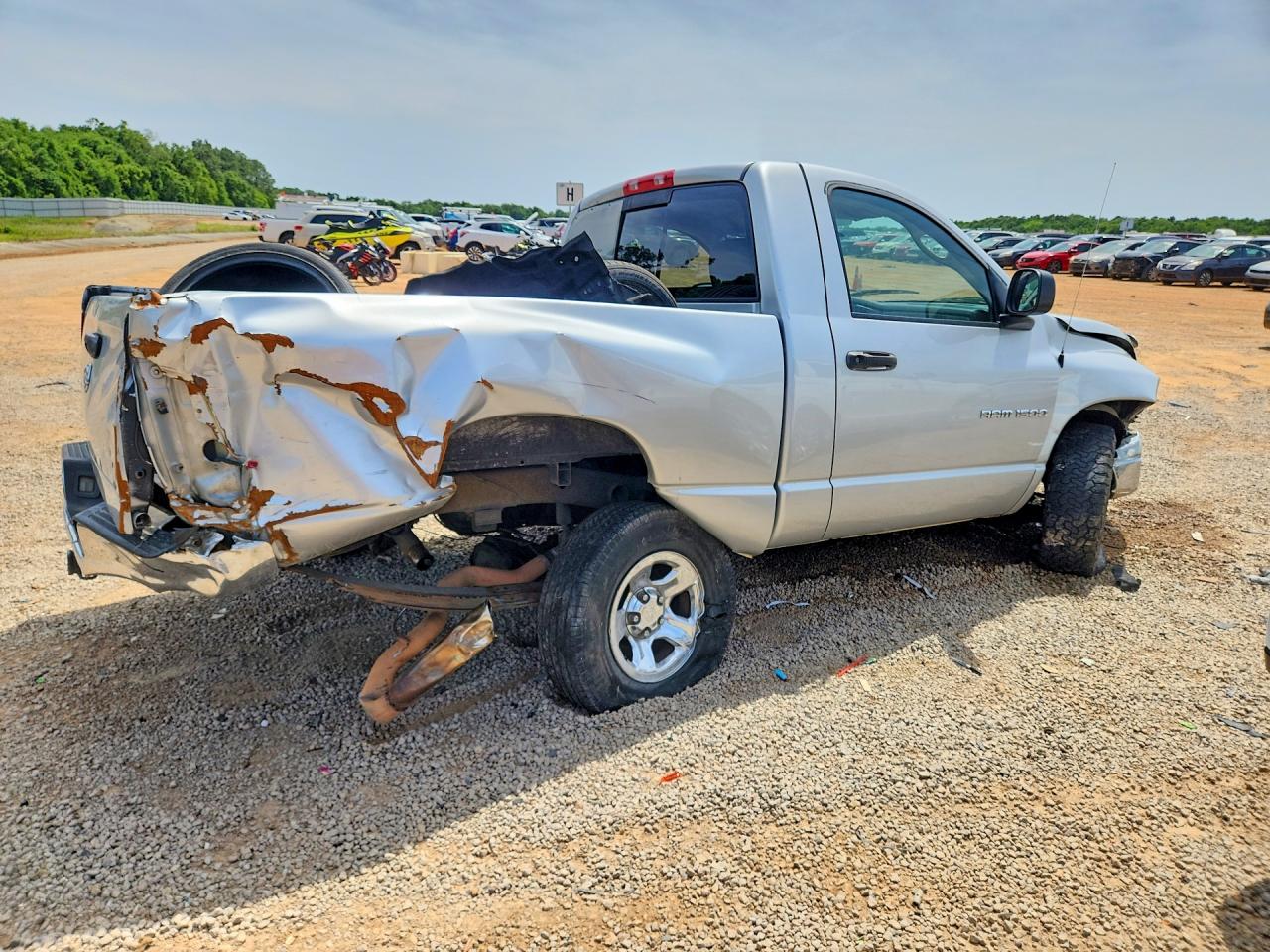 2005 Dodge Ram 1500 St Silver vin: 1D7HA16K35J629029