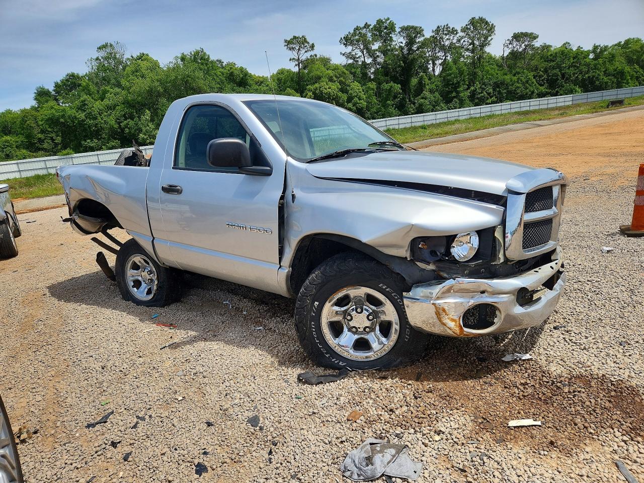 2005 Dodge Ram 1500 St Silver vin: 1D7HA16K35J629029