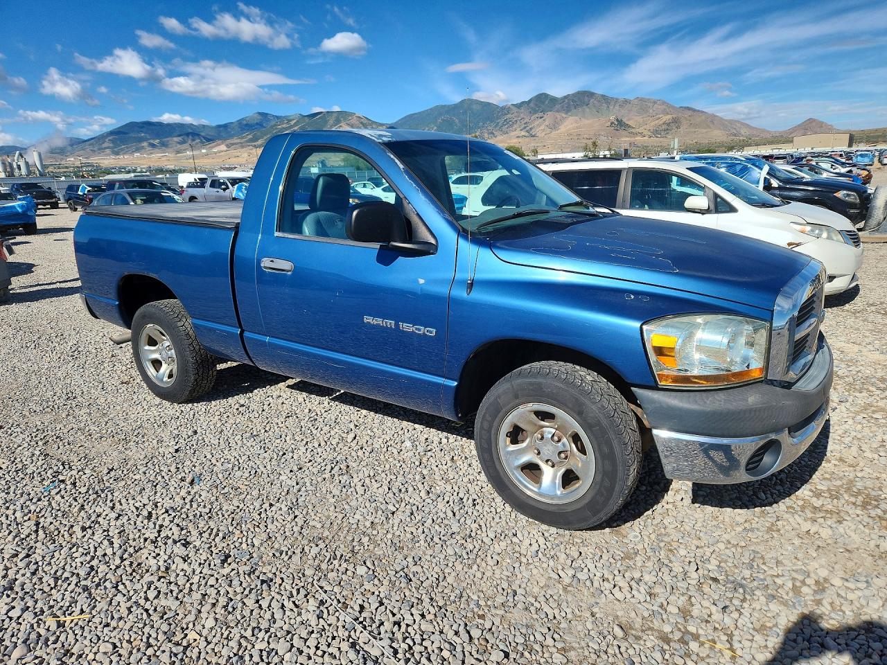 2006 Dodge Ram 1500 St Blue vin: 1D7HA16K36J105218