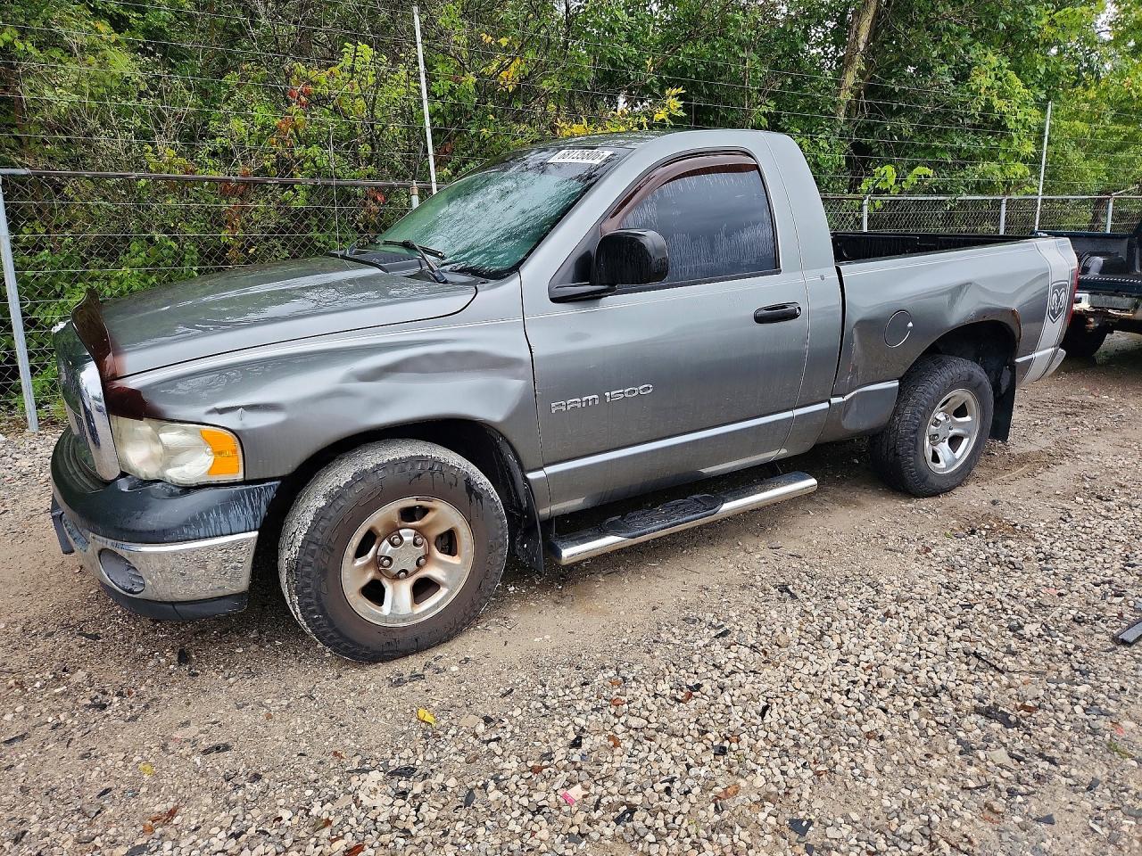 2005 Dodge Ram 1500 St Gray vin: 1D7HA16K45J640699