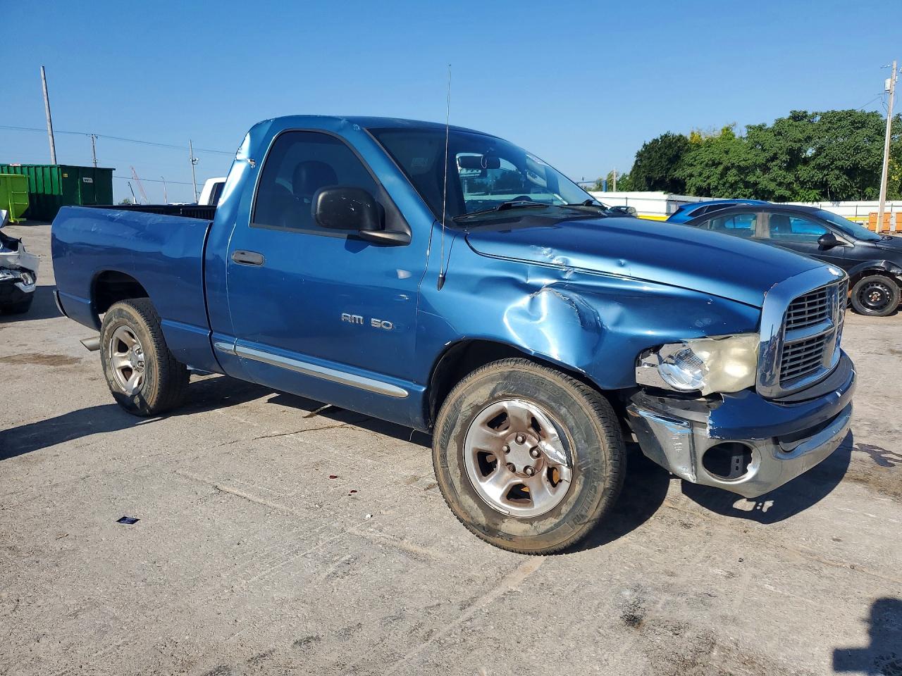 2005 Dodge Ram 1500 St Blue vin: 1D7HA16K45J647488