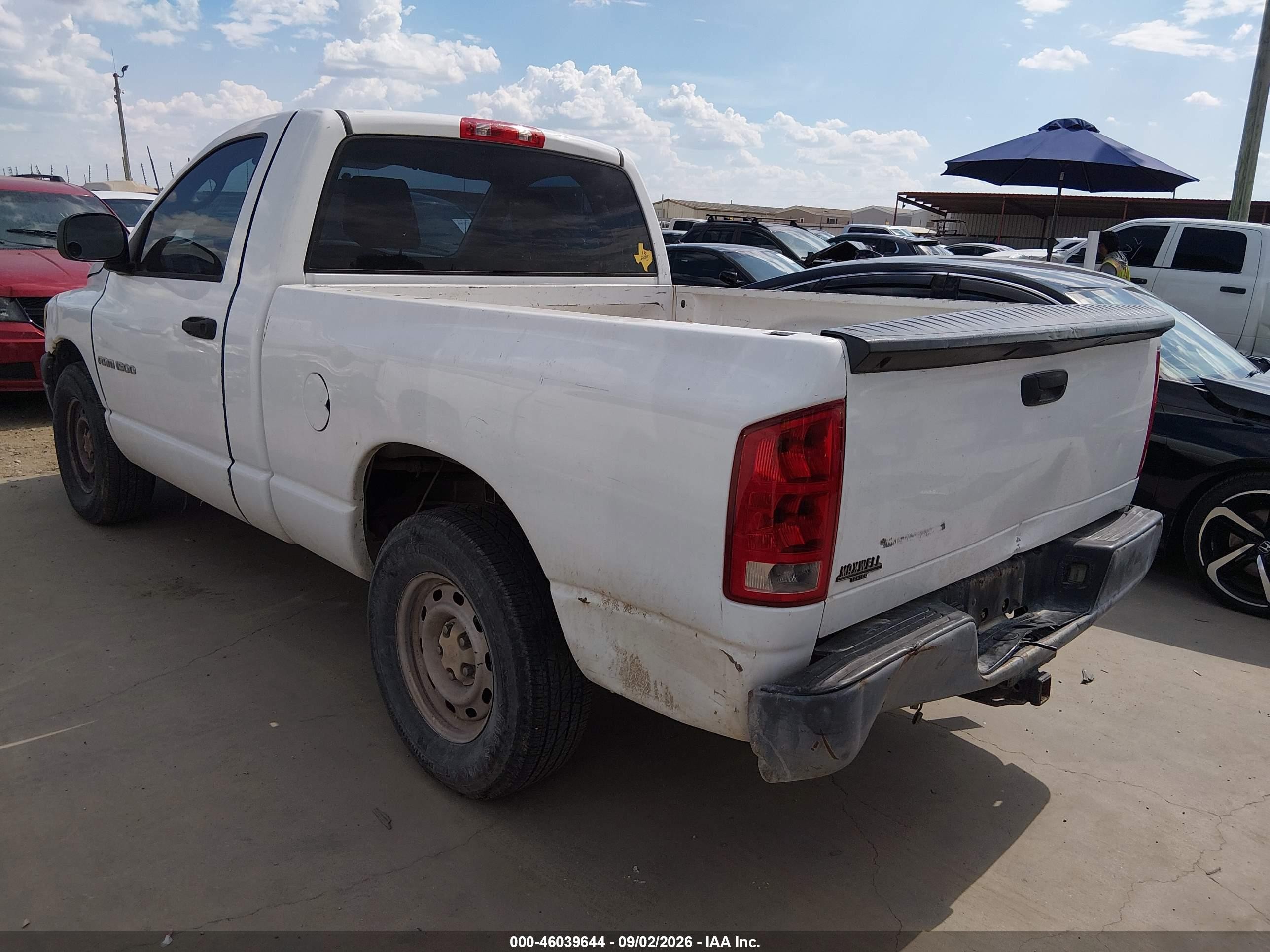 2006 Dodge Ram 1500 St Белый vin: 1D7HA16K46J180431