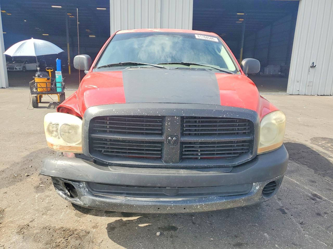 2006 Dodge Ram 1500 St Red vin: 1D7HA16K46J191610