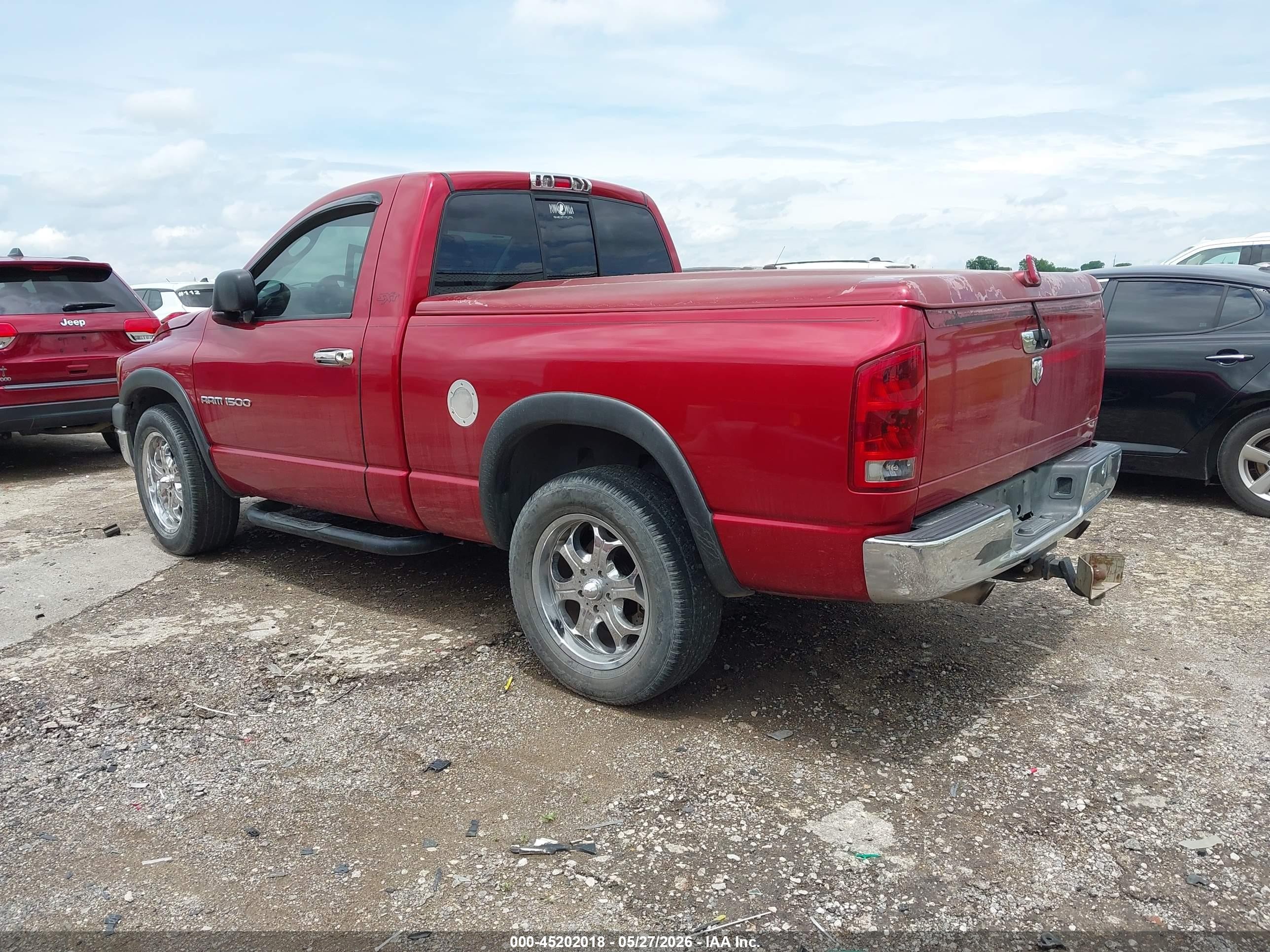 2006 Dodge Ram 1500 St Red vin: 1D7HA16K46J211967