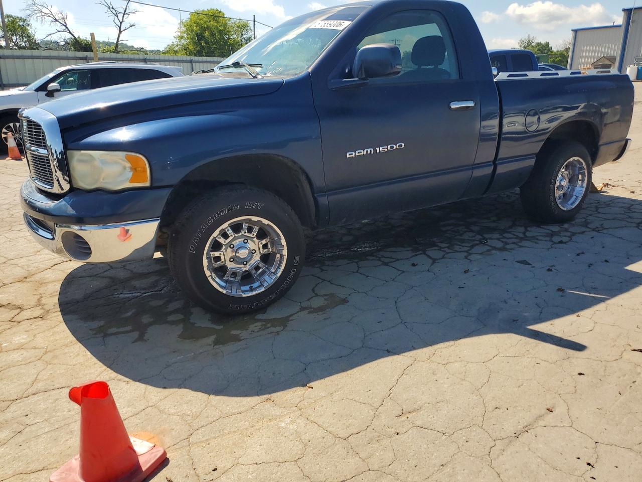 2002 Dodge Ram 1500 Синий vin: 1D7HA16K52J201796