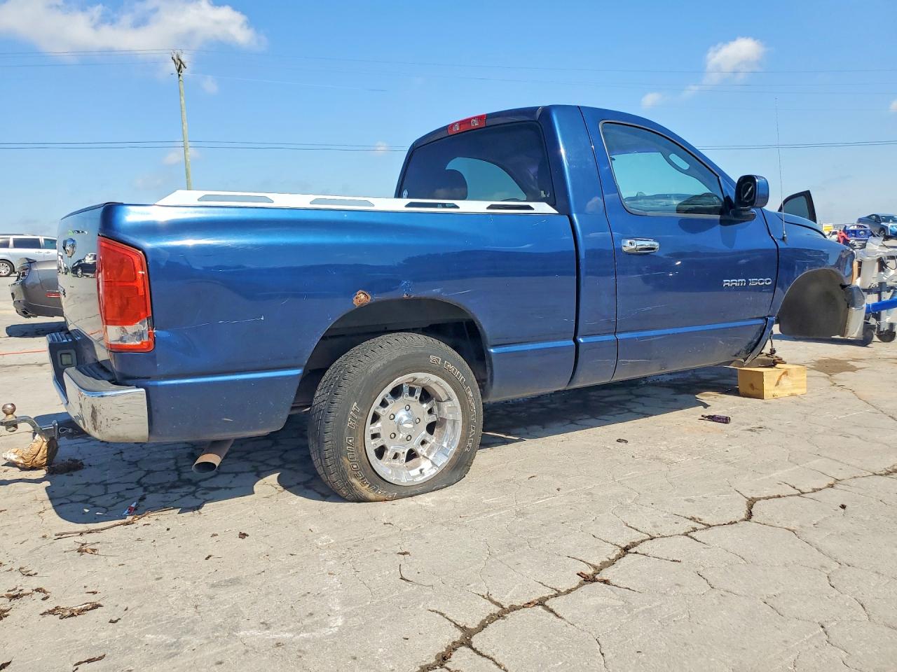 2002 Dodge Ram 1500 Синий vin: 1D7HA16K52J201796