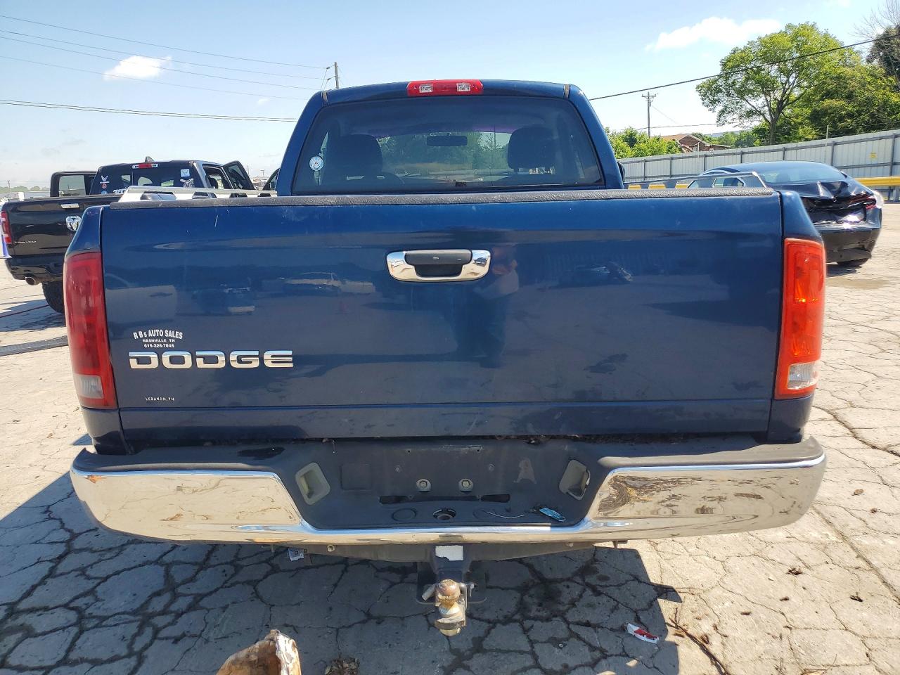 2002 Dodge Ram 1500 Синий vin: 1D7HA16K52J201796