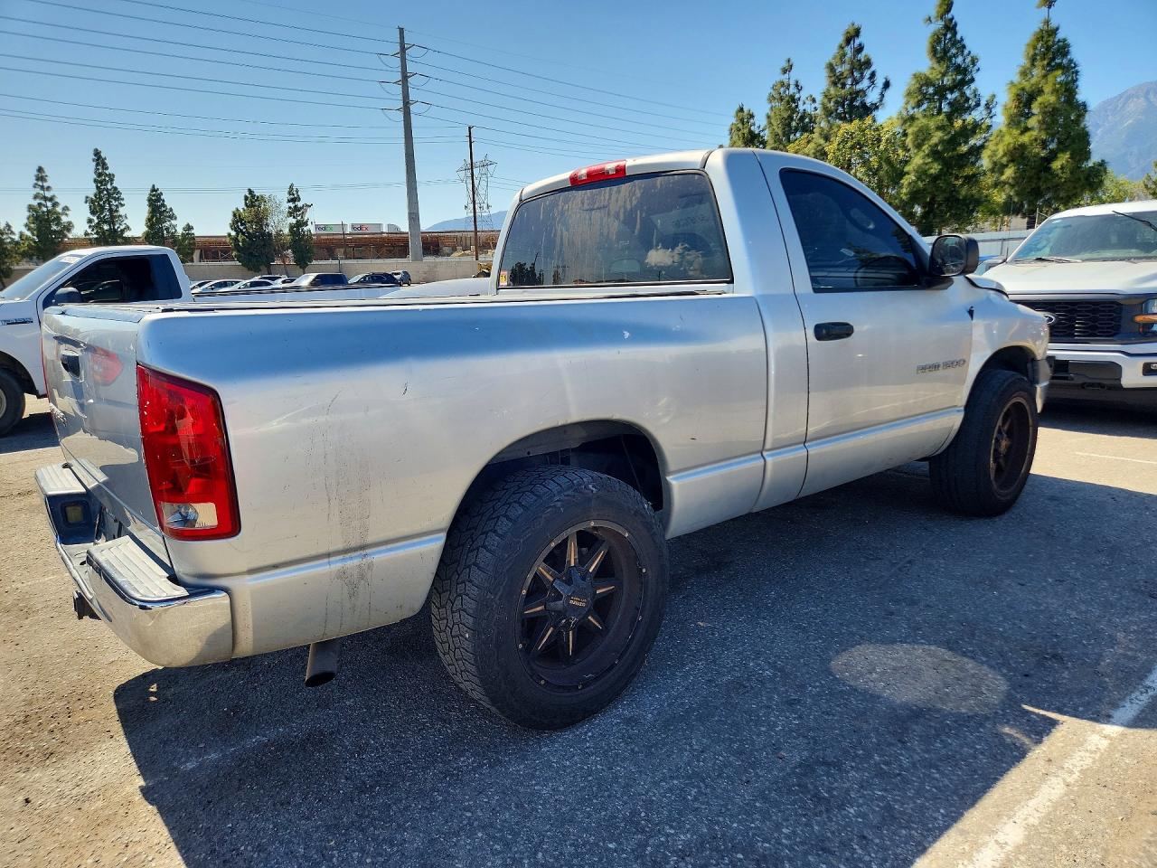 2004 Dodge Ram 1500 St Silver vin: 1D7HA16K54J116847