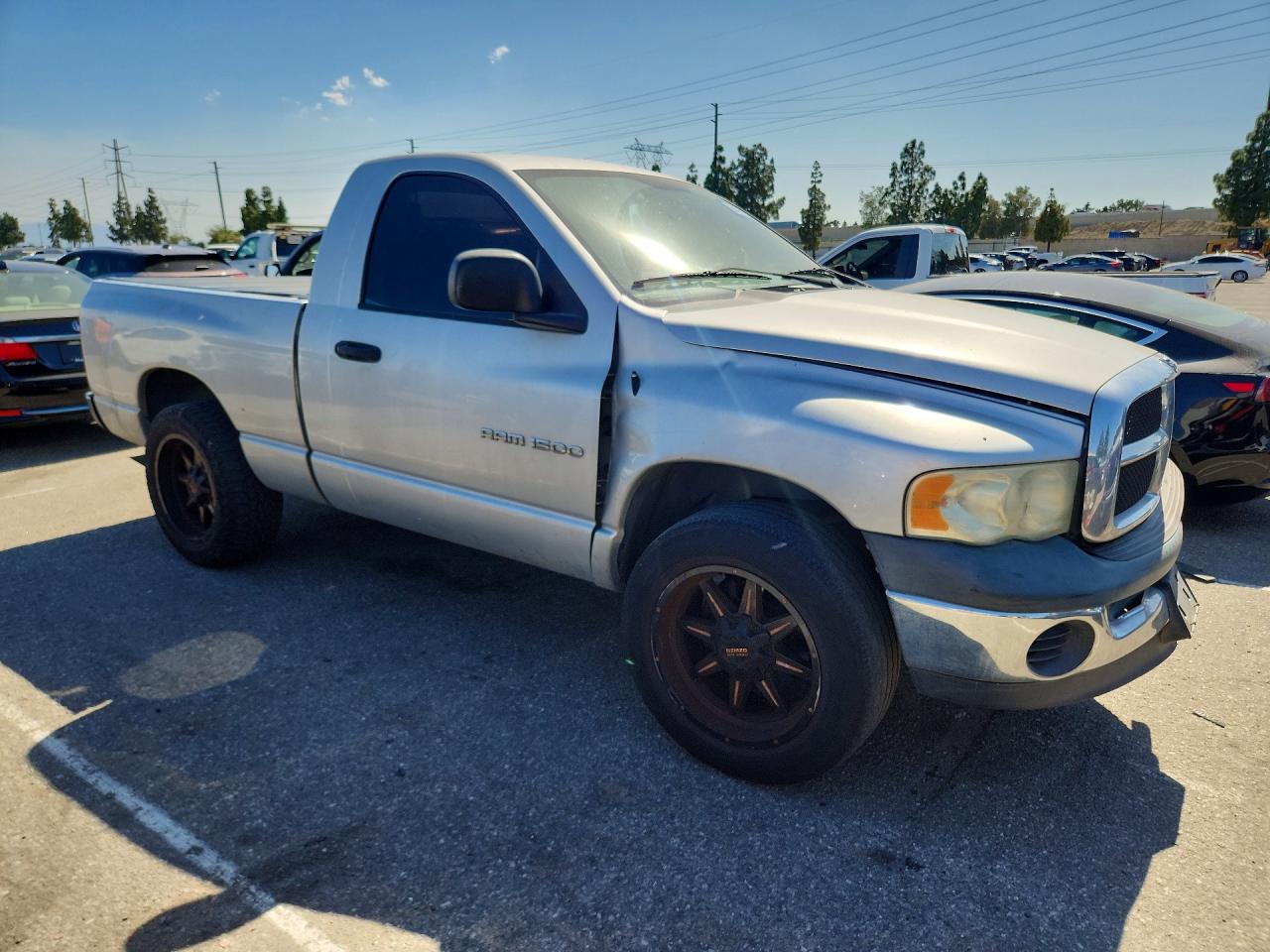 2004 Dodge Ram 1500 St Silver vin: 1D7HA16K54J116847