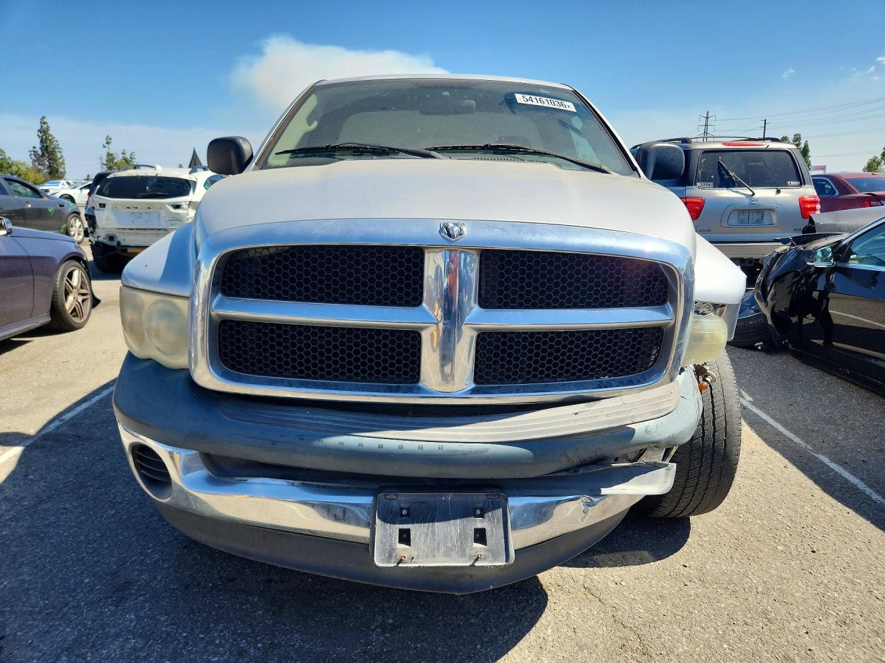 2004 Dodge Ram 1500 St Silver vin: 1D7HA16K54J116847