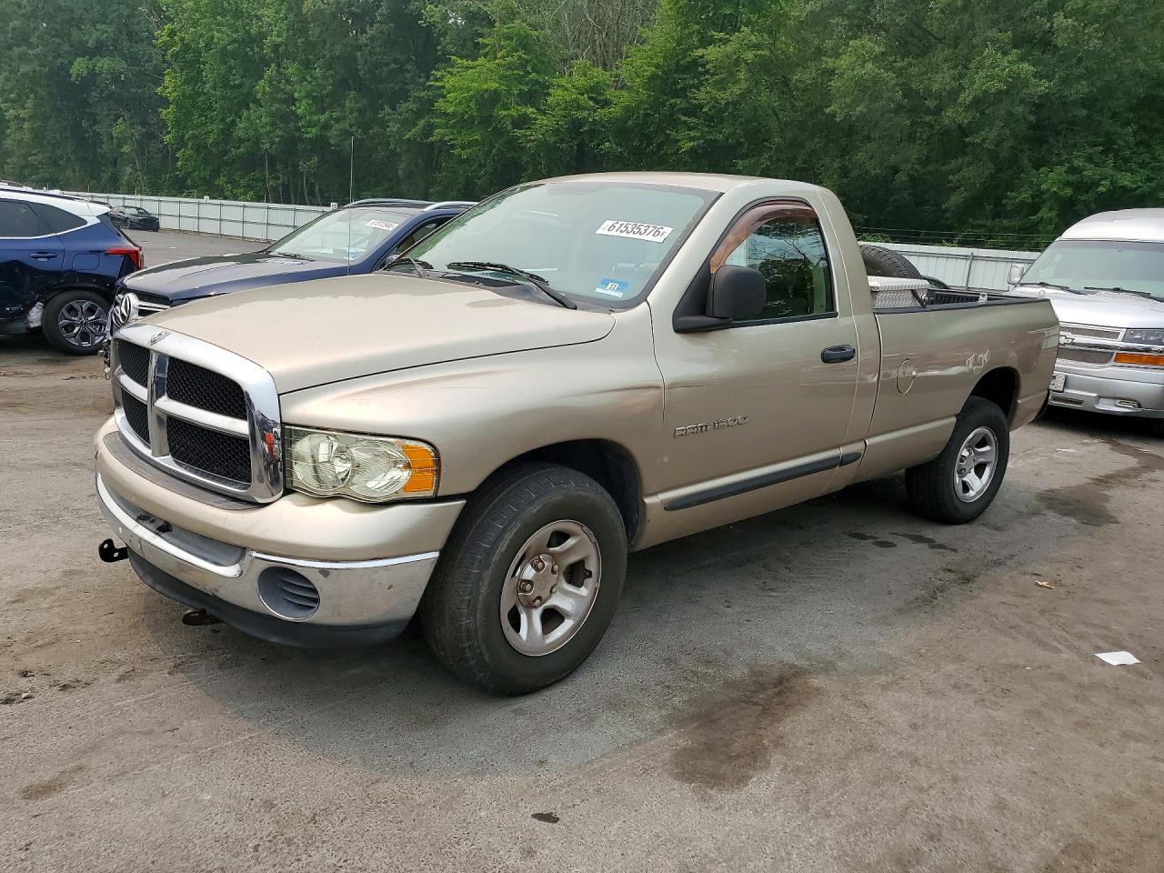 2005 Dodge Ram 1500 St Золотой vin: 1D7HA16K55J598883