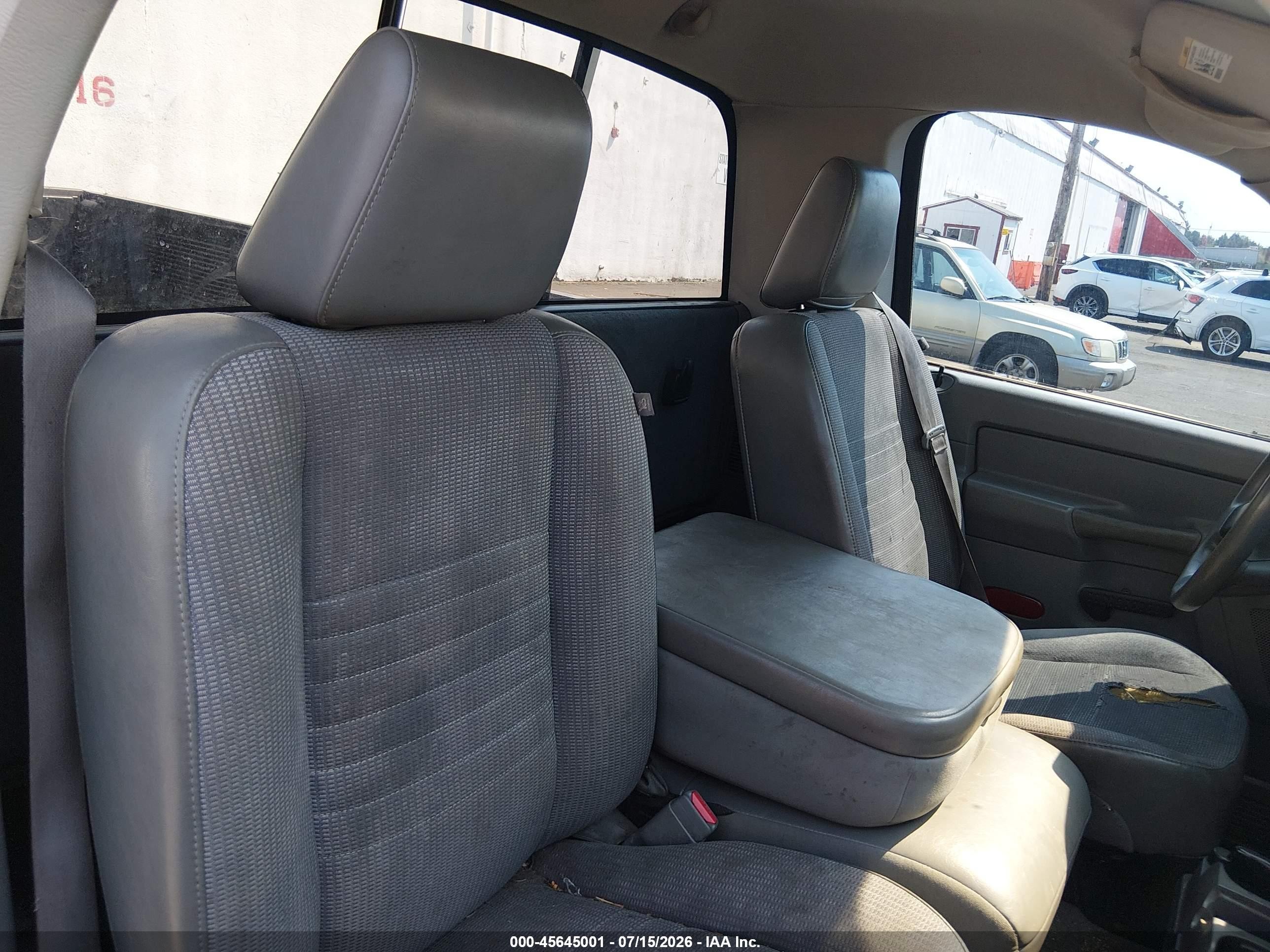 2007 Dodge Ram 1500 St Black vin: 1D7HA16K57J616172