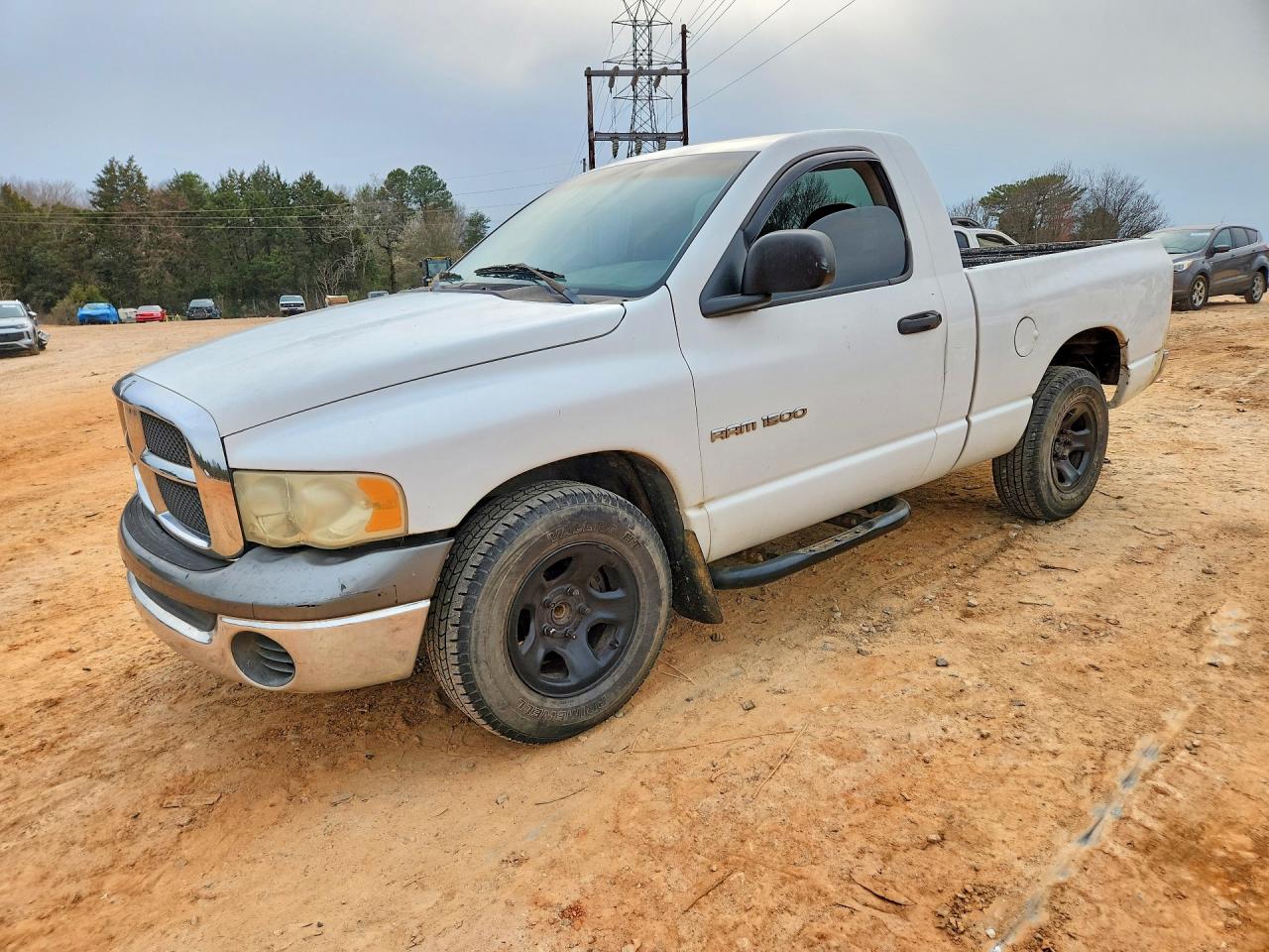 2002 Dodge Ram 1500 White vin: 1D7HA16K62J219062
