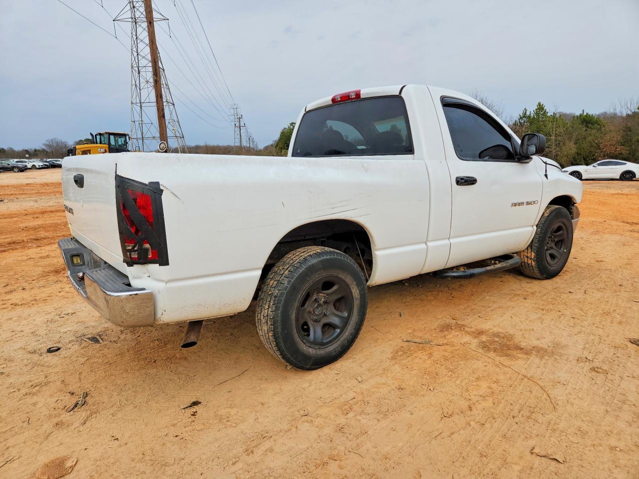 2002 Dodge Ram 1500 White vin: 1D7HA16K62J219062