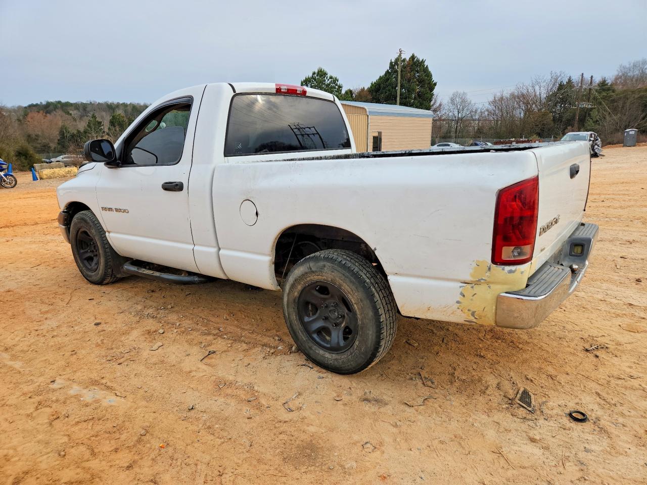 2002 Dodge Ram 1500 White vin: 1D7HA16K62J219062