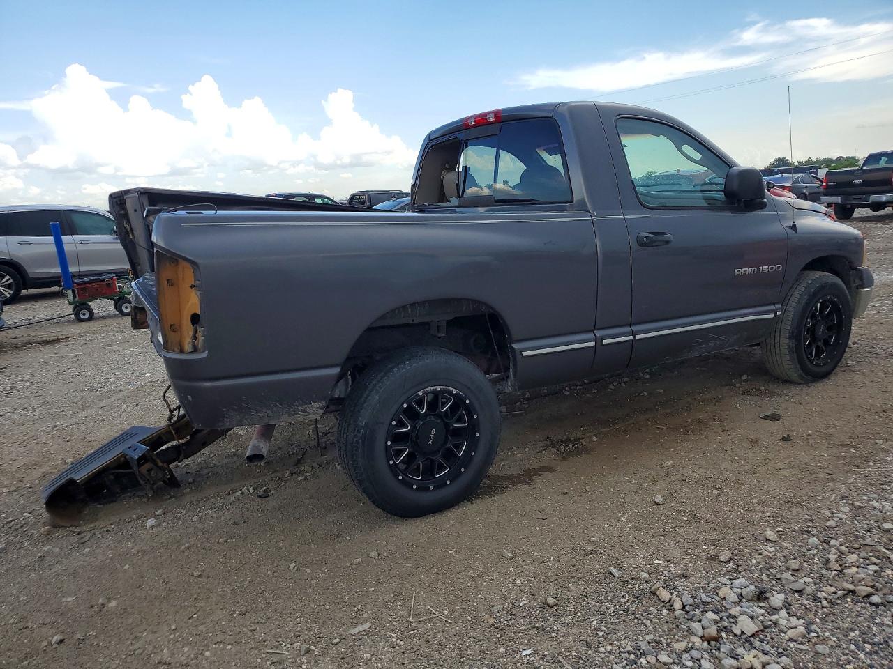 2002 Dodge Ram 1500 Gray vin: 1D7HA16K62J226786