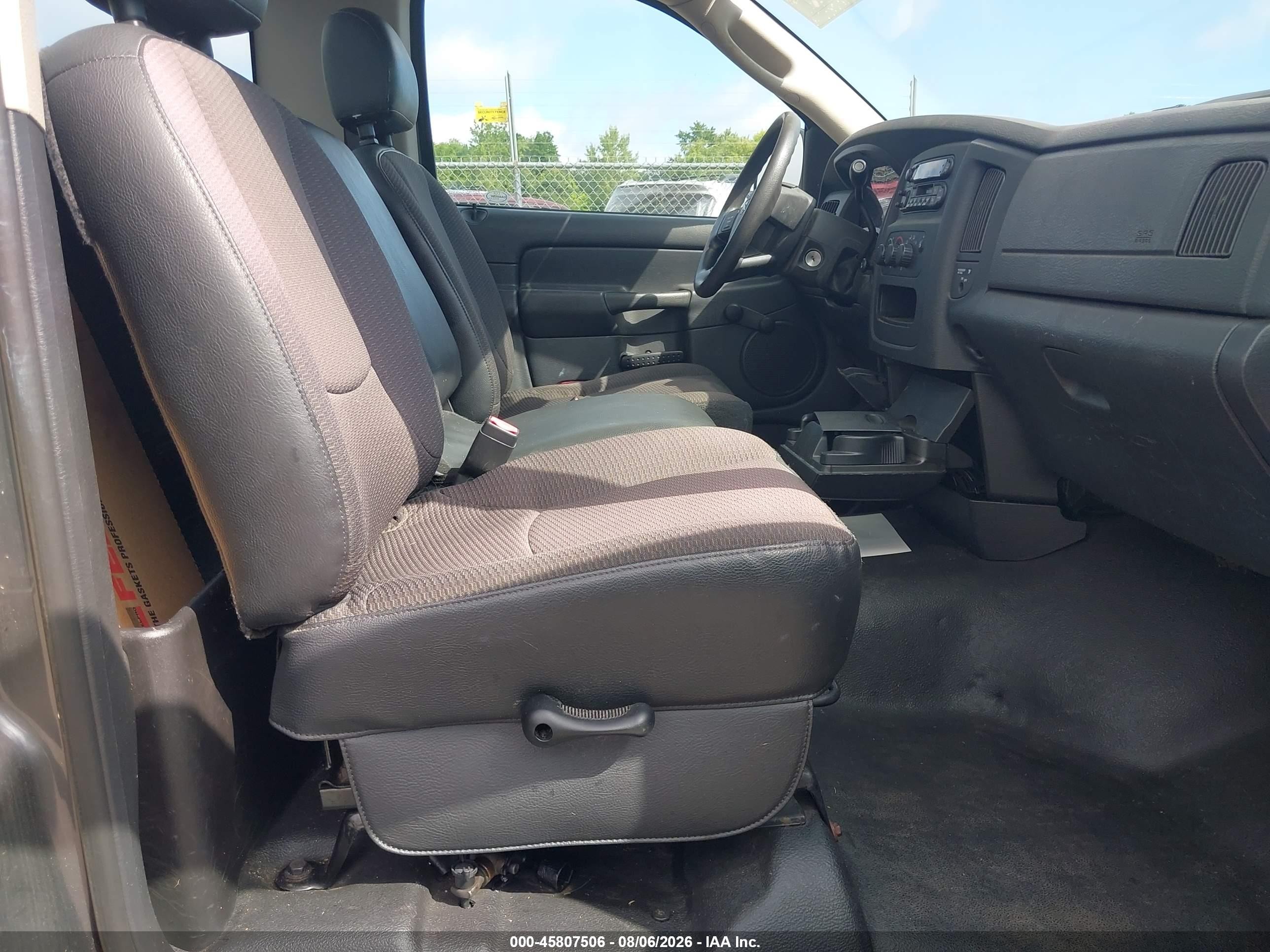 2004 Dodge Ram 1500 St Gray vin: 1D7HA16K64J124309