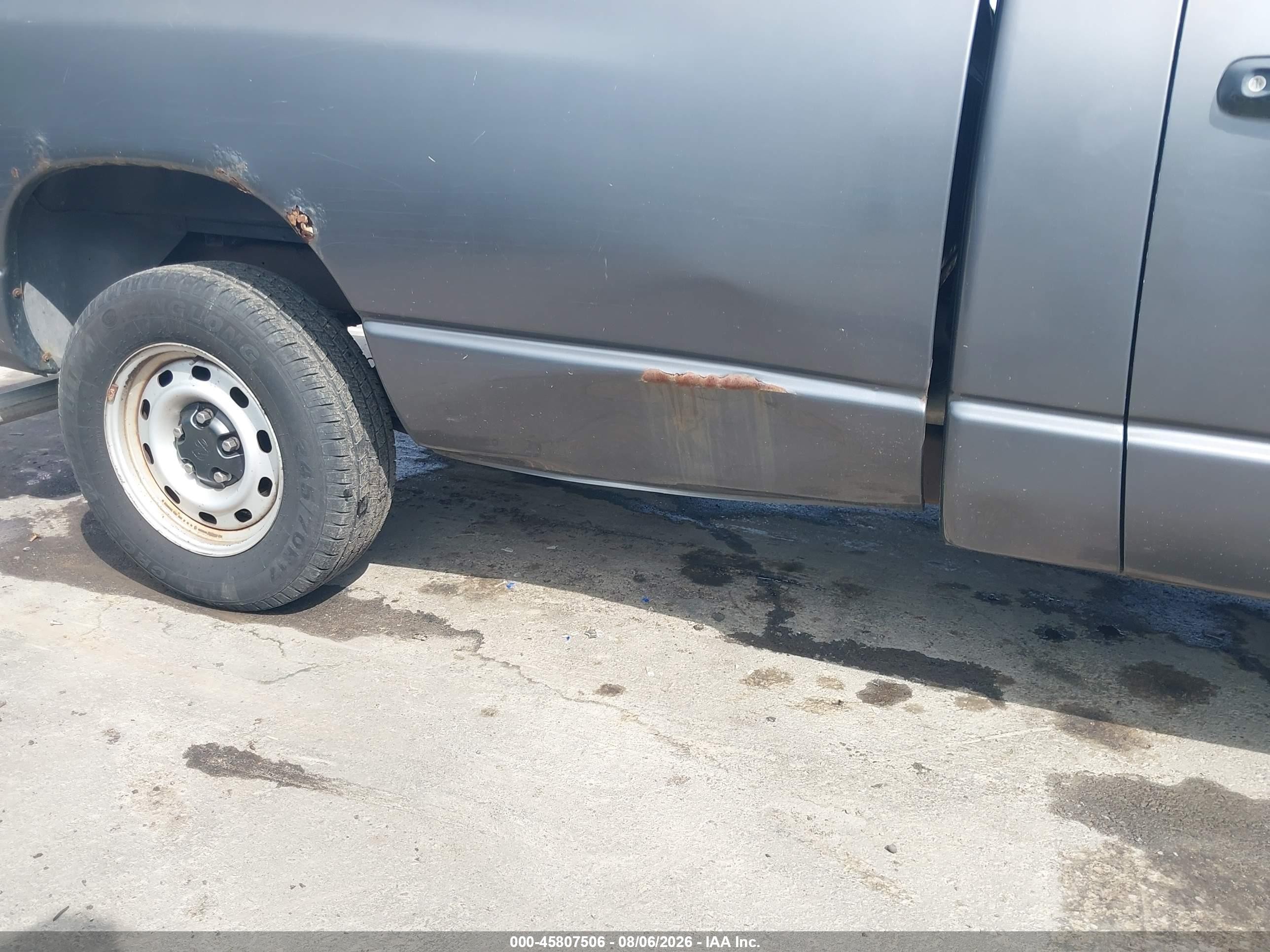 2004 Dodge Ram 1500 St Gray vin: 1D7HA16K64J124309