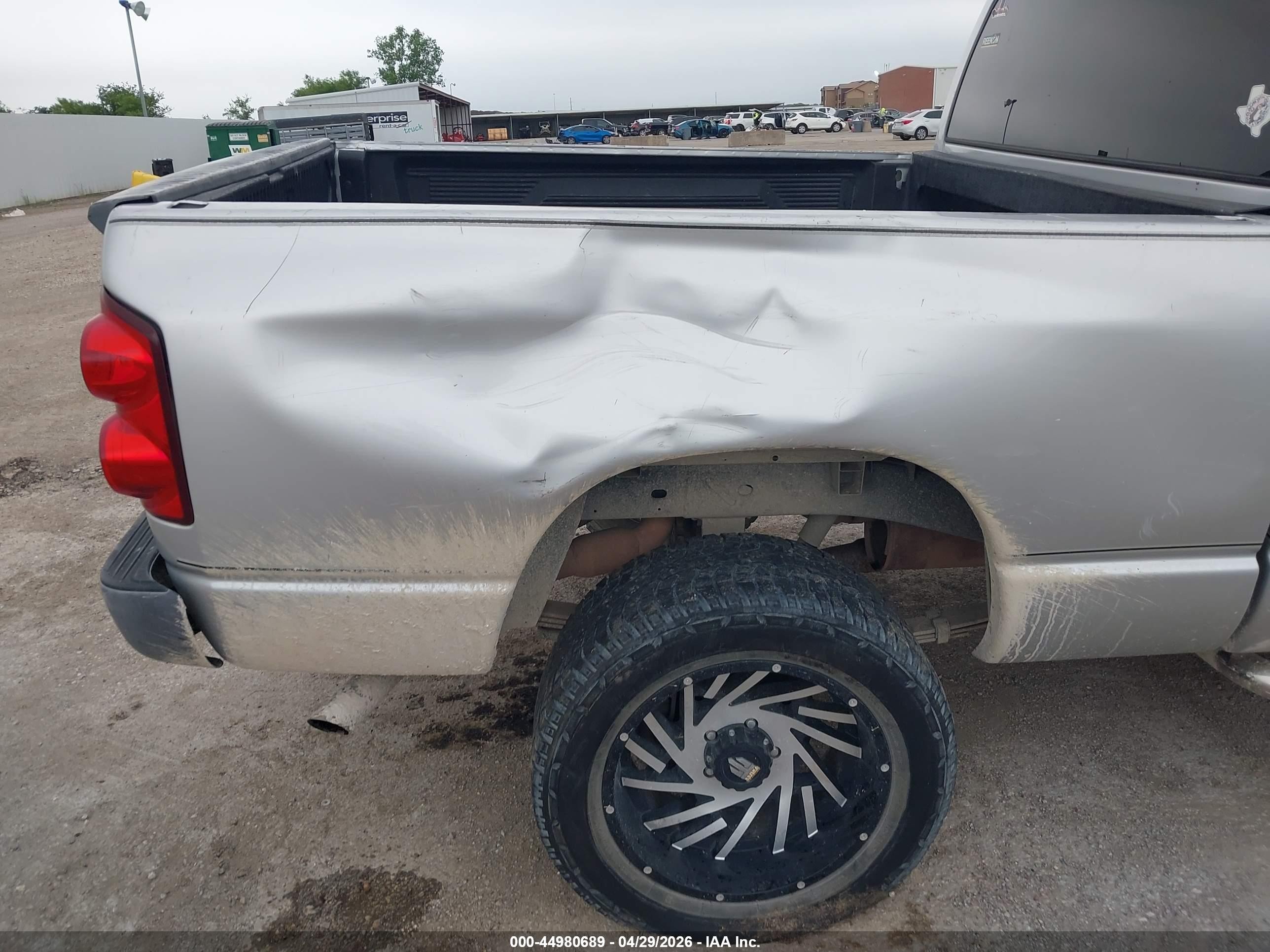 2008 Dodge Ram 1500 St/sxt Gray vin: 1D7HA16K68J131864
