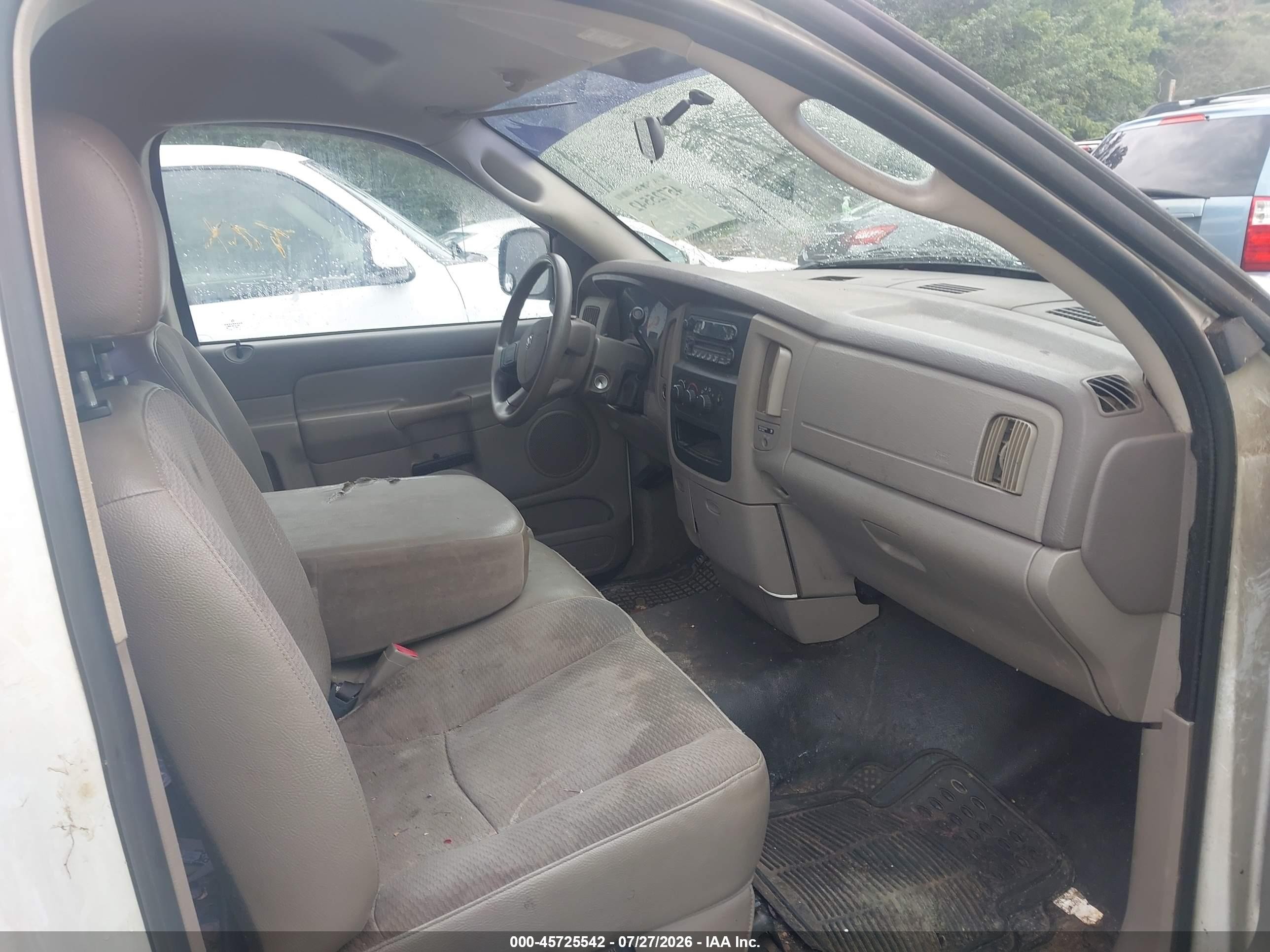 2004 Dodge Ram 1500 St White vin: 1D7HA16K74J133097