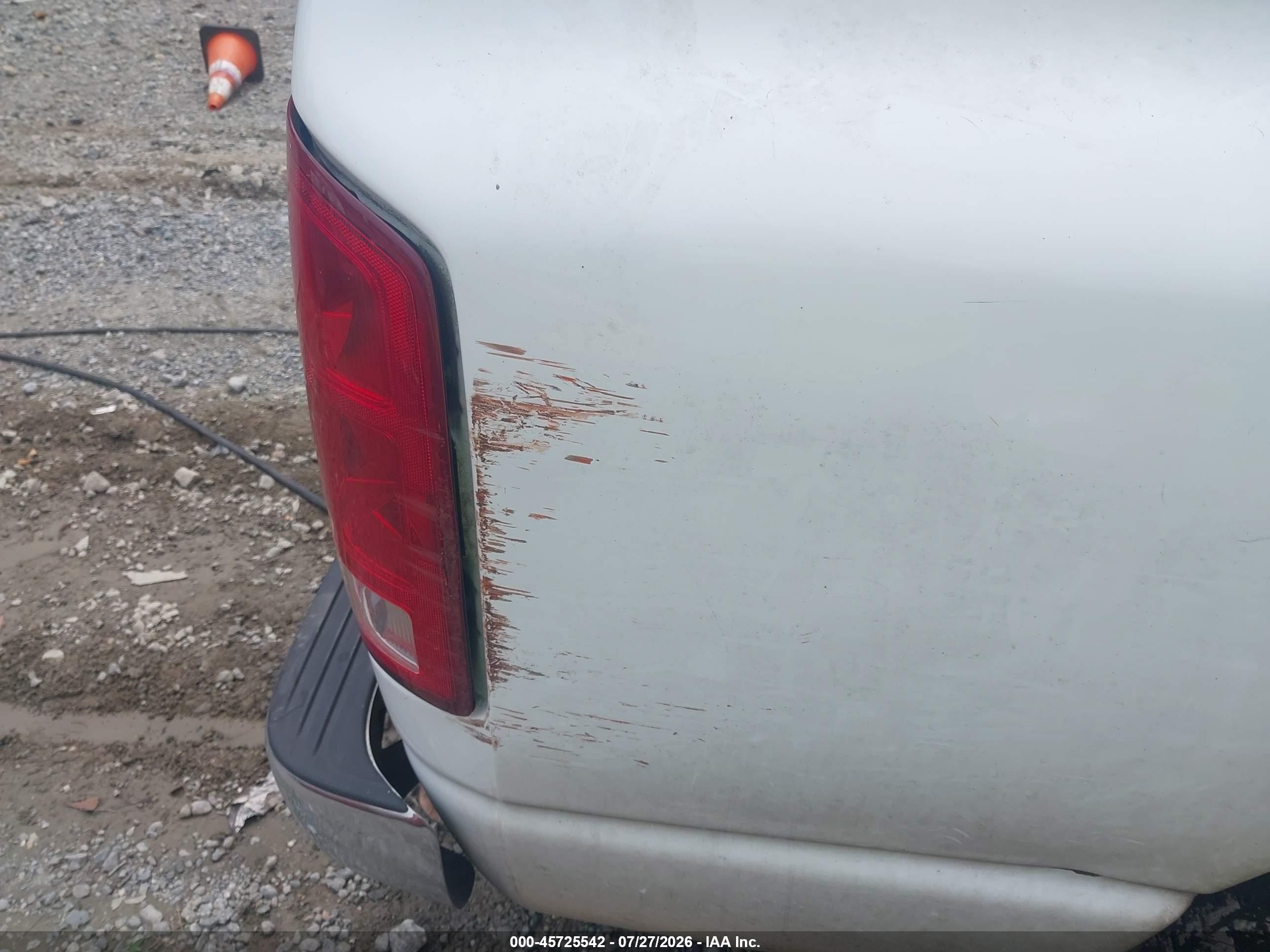 2004 Dodge Ram 1500 St White vin: 1D7HA16K74J133097