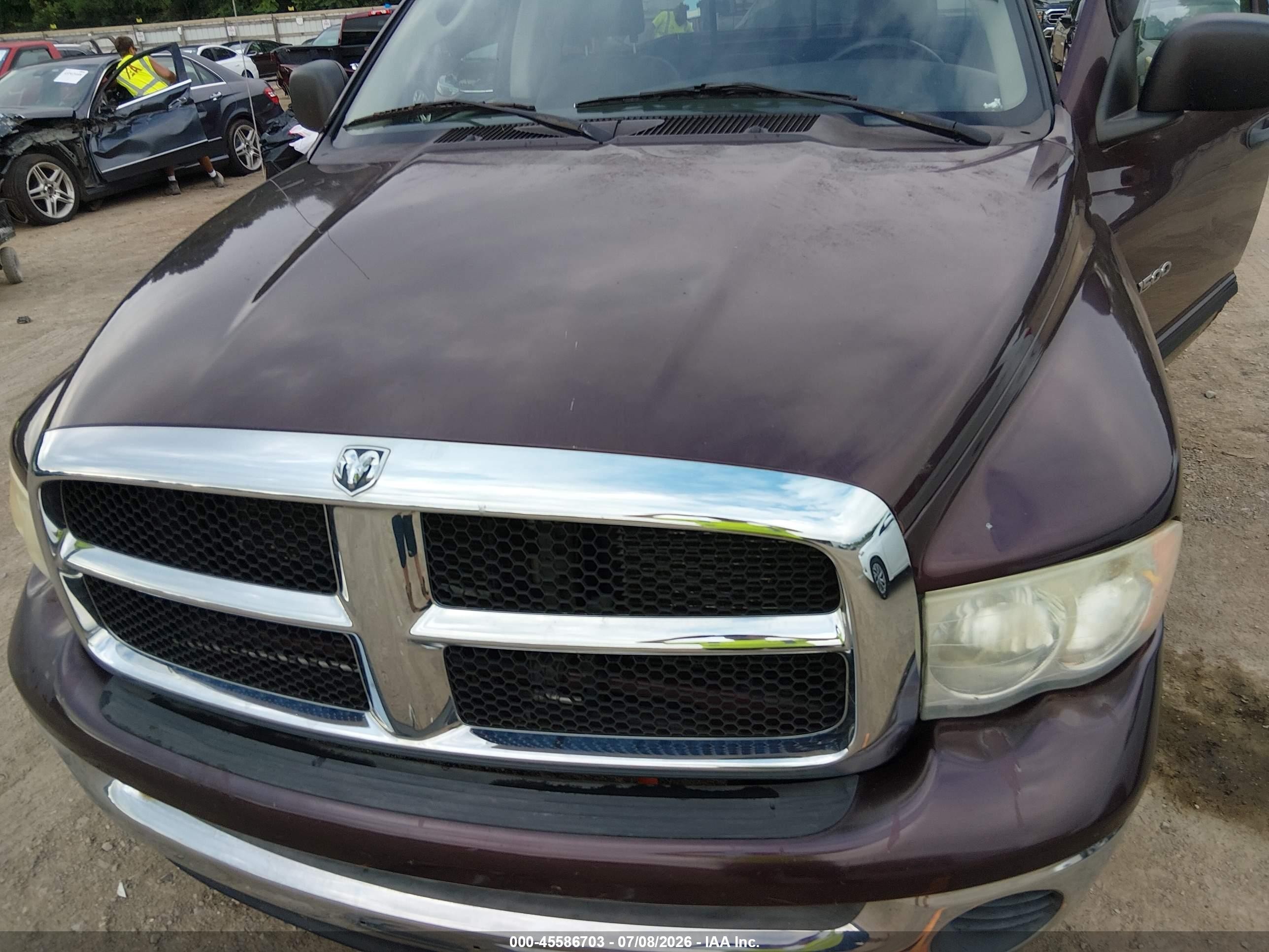 2005 Dodge Ram 1500 St Maroon vin: 1D7HA16K75J598805