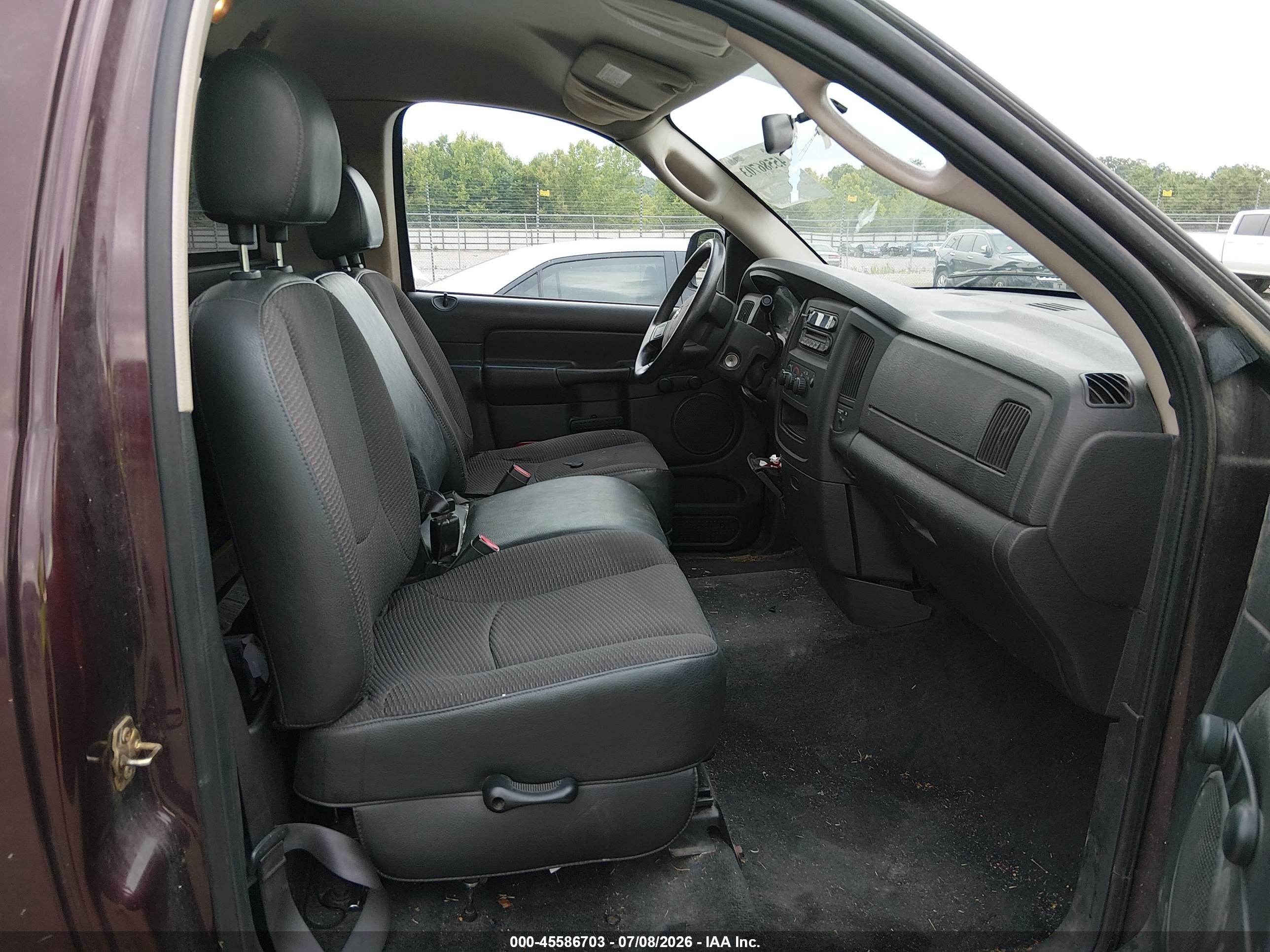 2005 Dodge Ram 1500 St Maroon vin: 1D7HA16K75J598805