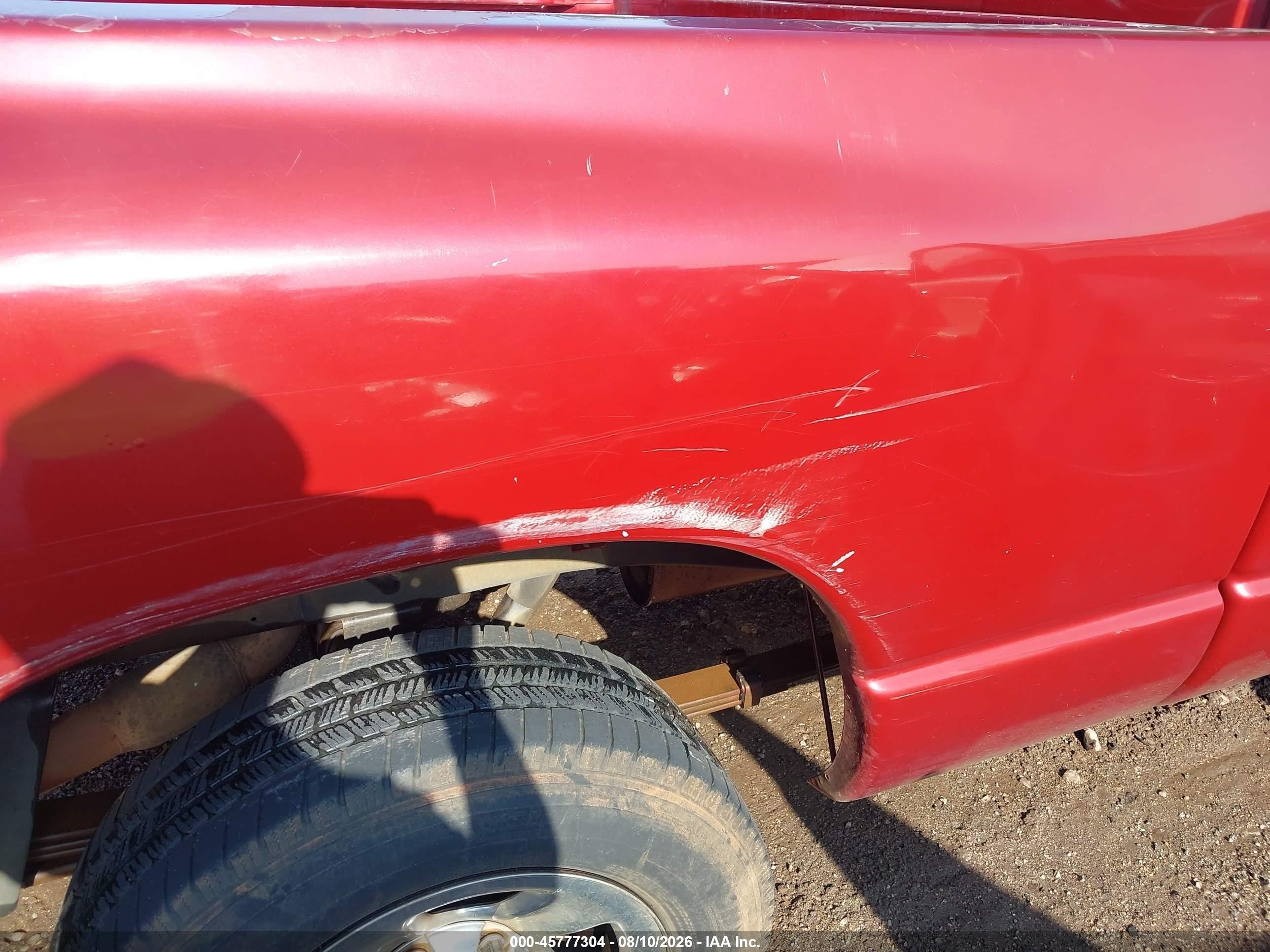 2006 Dodge Ram 1500 St Red vin: 1D7HA16K76J160898
