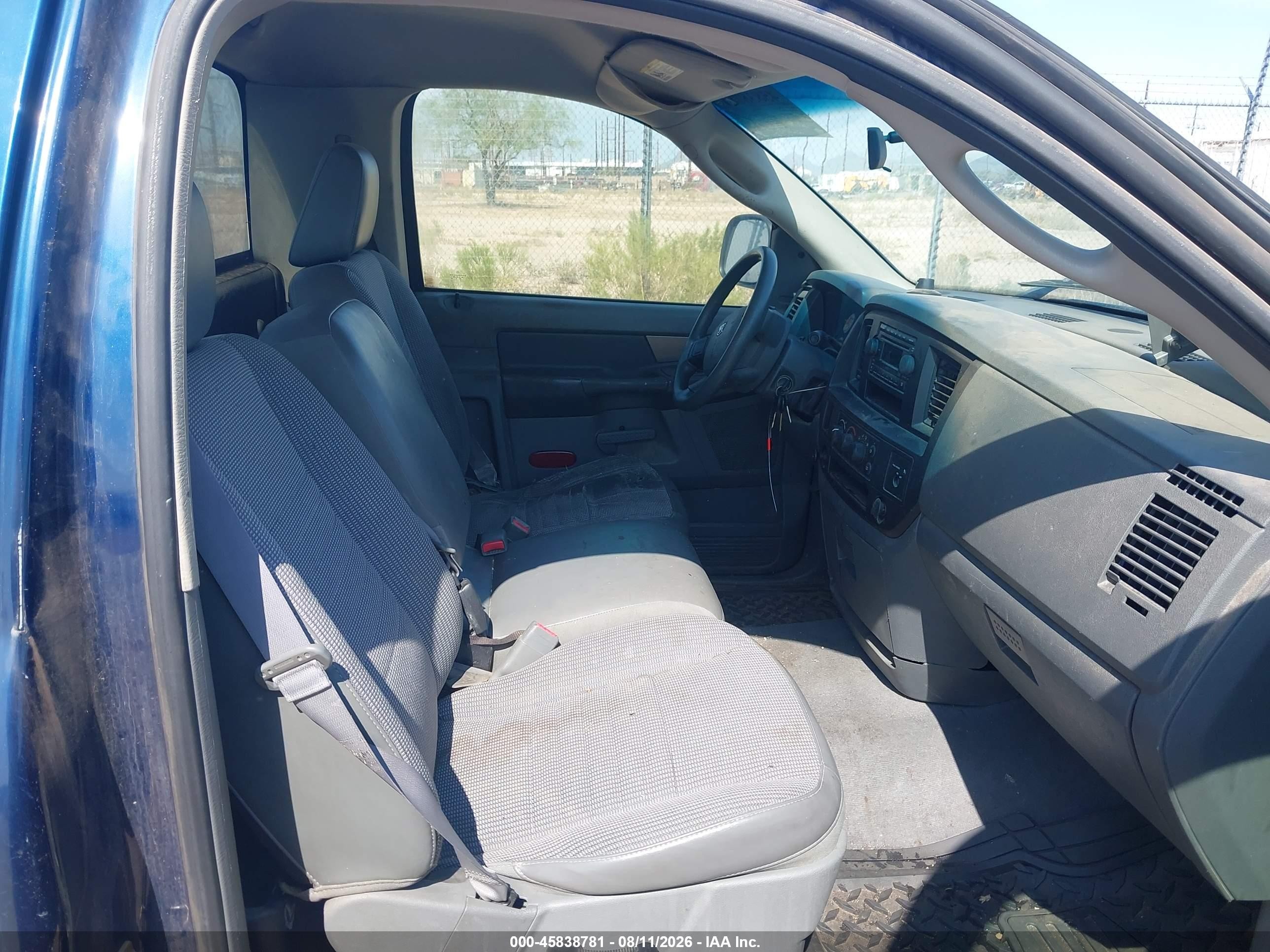 2006 Dodge Ram 1500 St Blue vin: 1D7HA16K76J201577