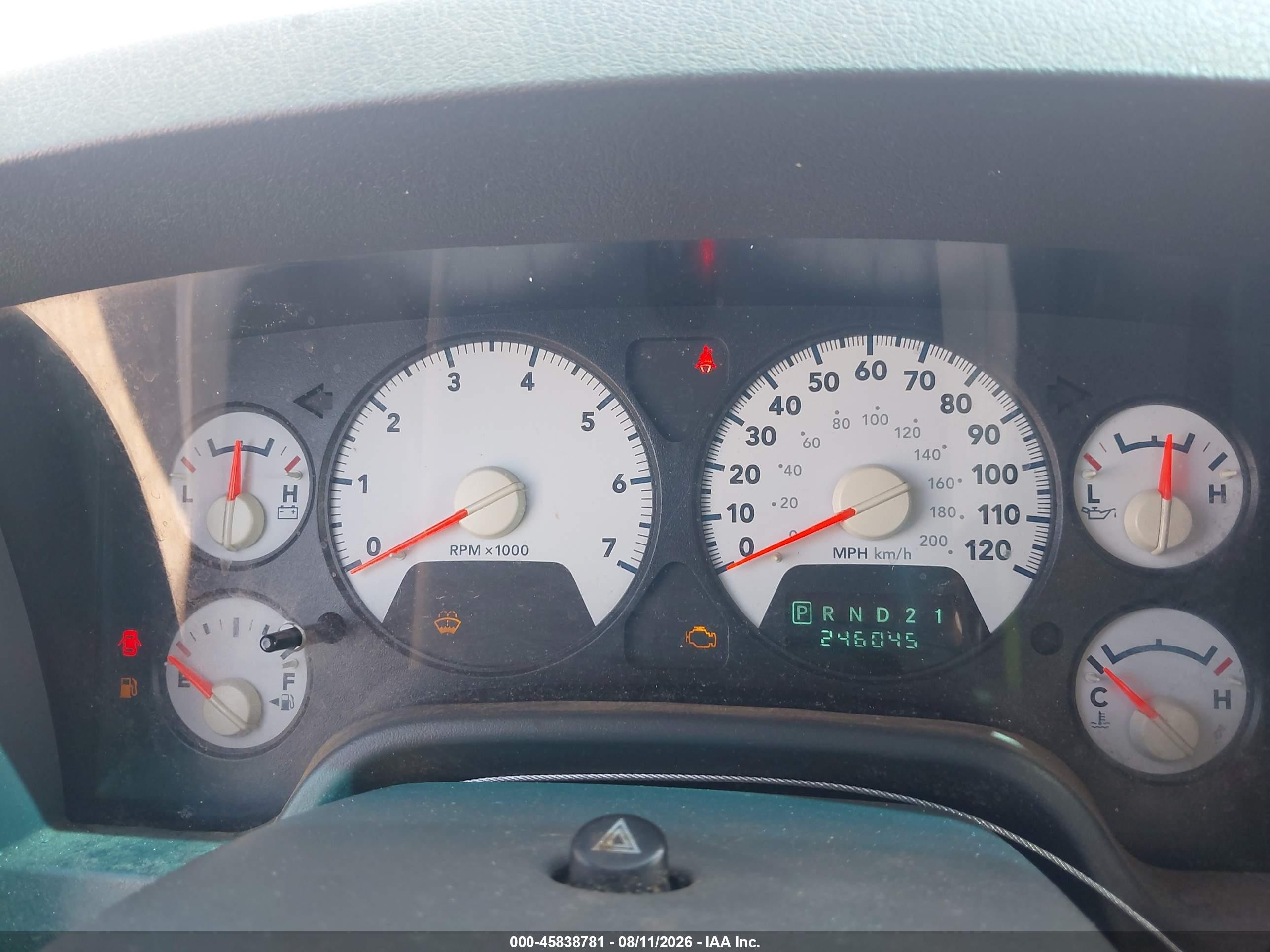 2006 Dodge Ram 1500 St Blue vin: 1D7HA16K76J201577
