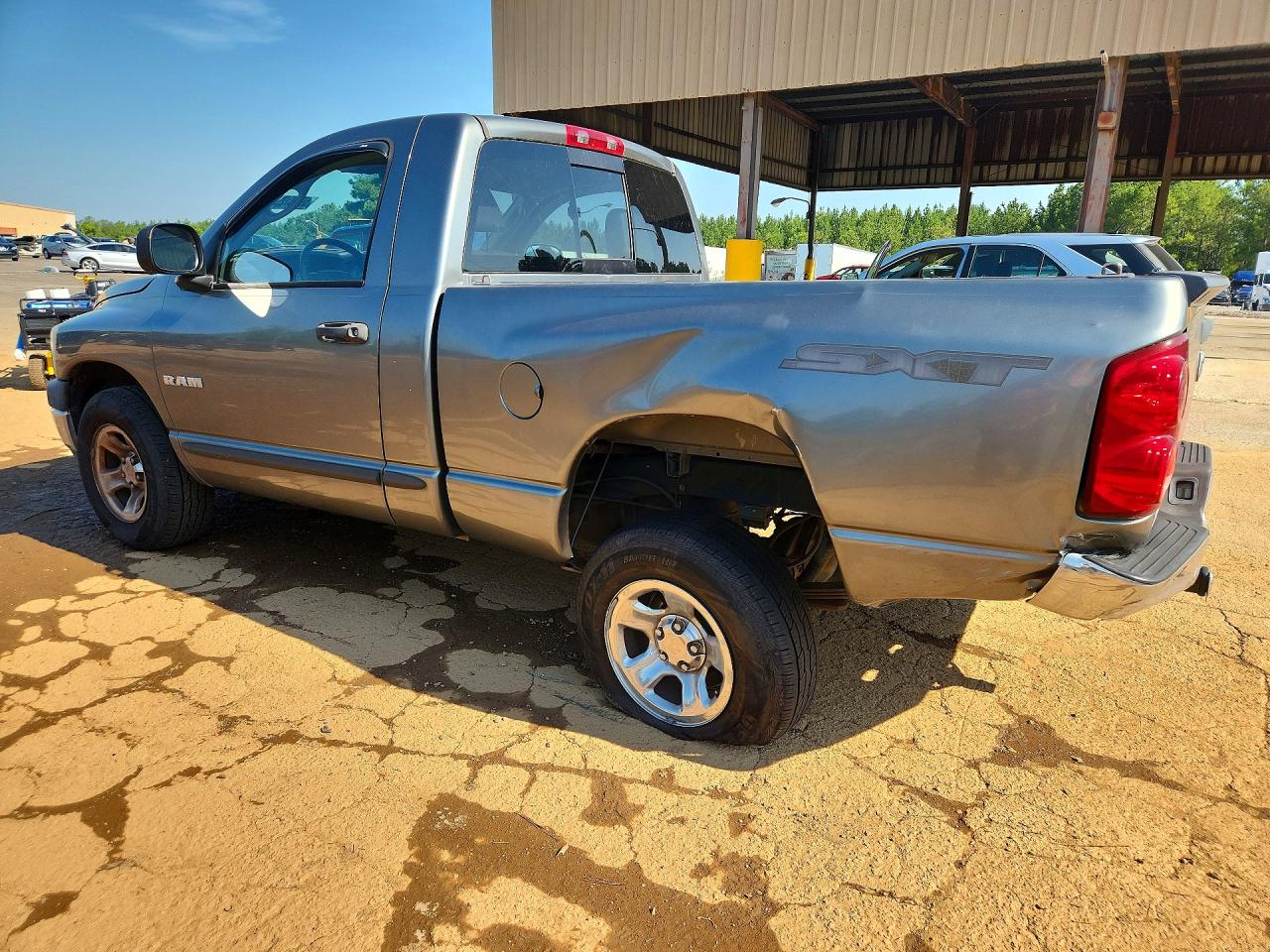 2008 Dodge Ram 1500 St Gray vin: 1D7HA16K78J229835