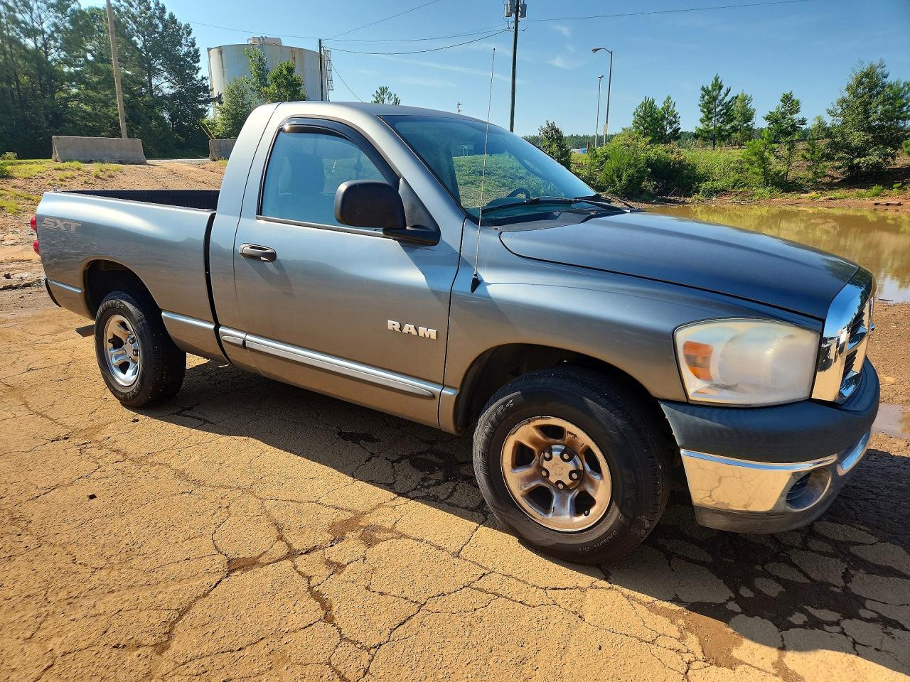 2008 Dodge Ram 1500 St Gray vin: 1D7HA16K78J229835