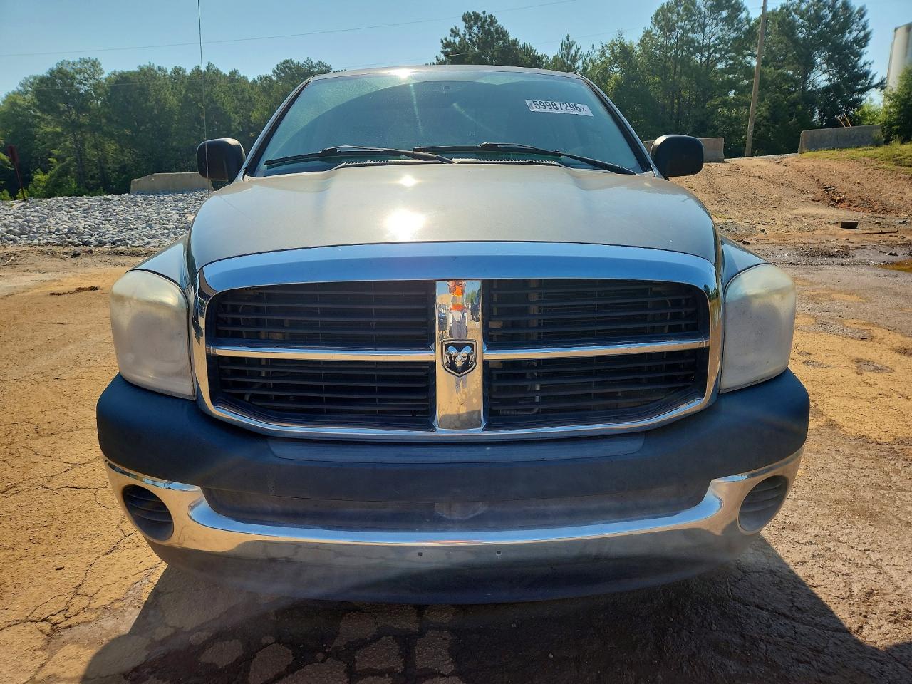 2008 Dodge Ram 1500 St Gray vin: 1D7HA16K78J229835