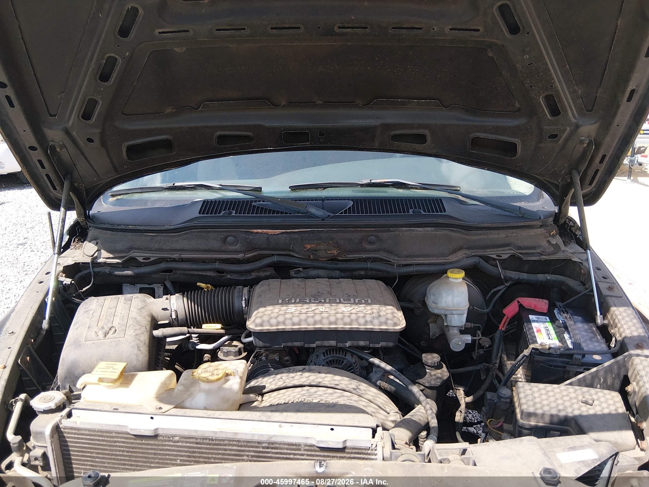 2005 Dodge Ram 1500 St Черный vin: 1D7HA16K85J549998