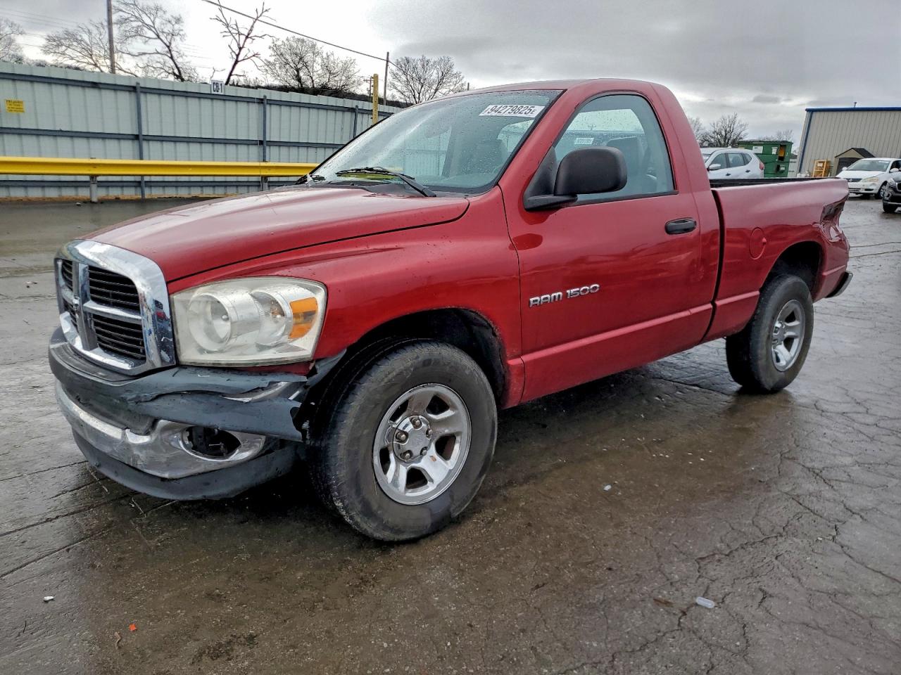 2007 Dodge Ram 1500 St Red vin: 1D7HA16K87J571048
