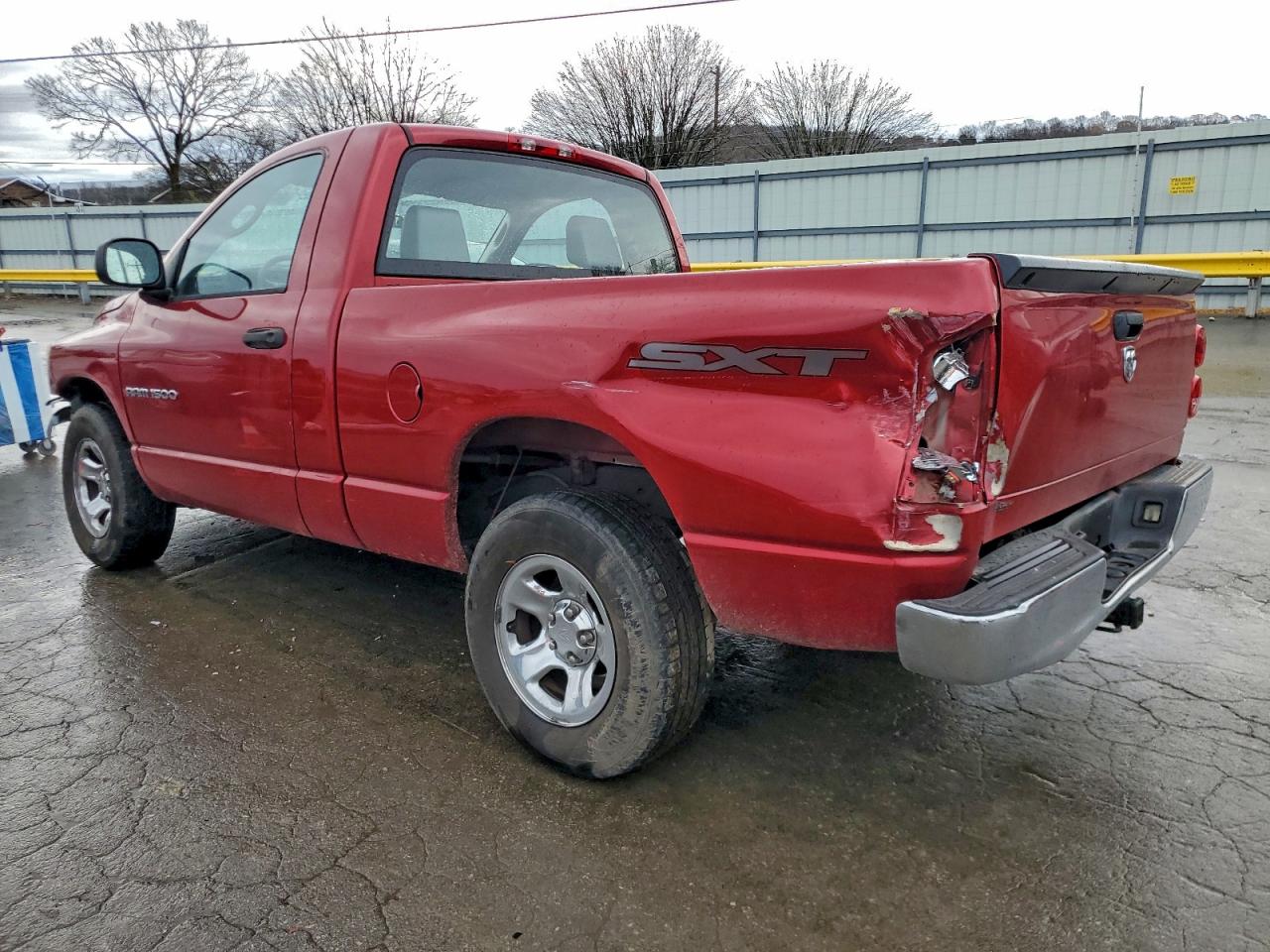 2007 Dodge Ram 1500 St Red vin: 1D7HA16K87J571048